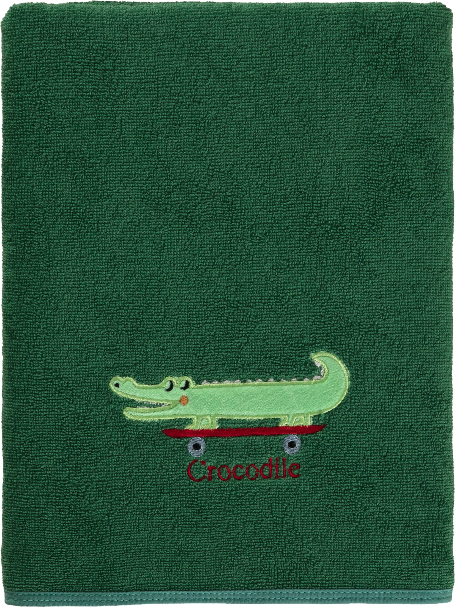 Image of Egeria Handtuch "Crocodile" mit Kokodil Applikation
