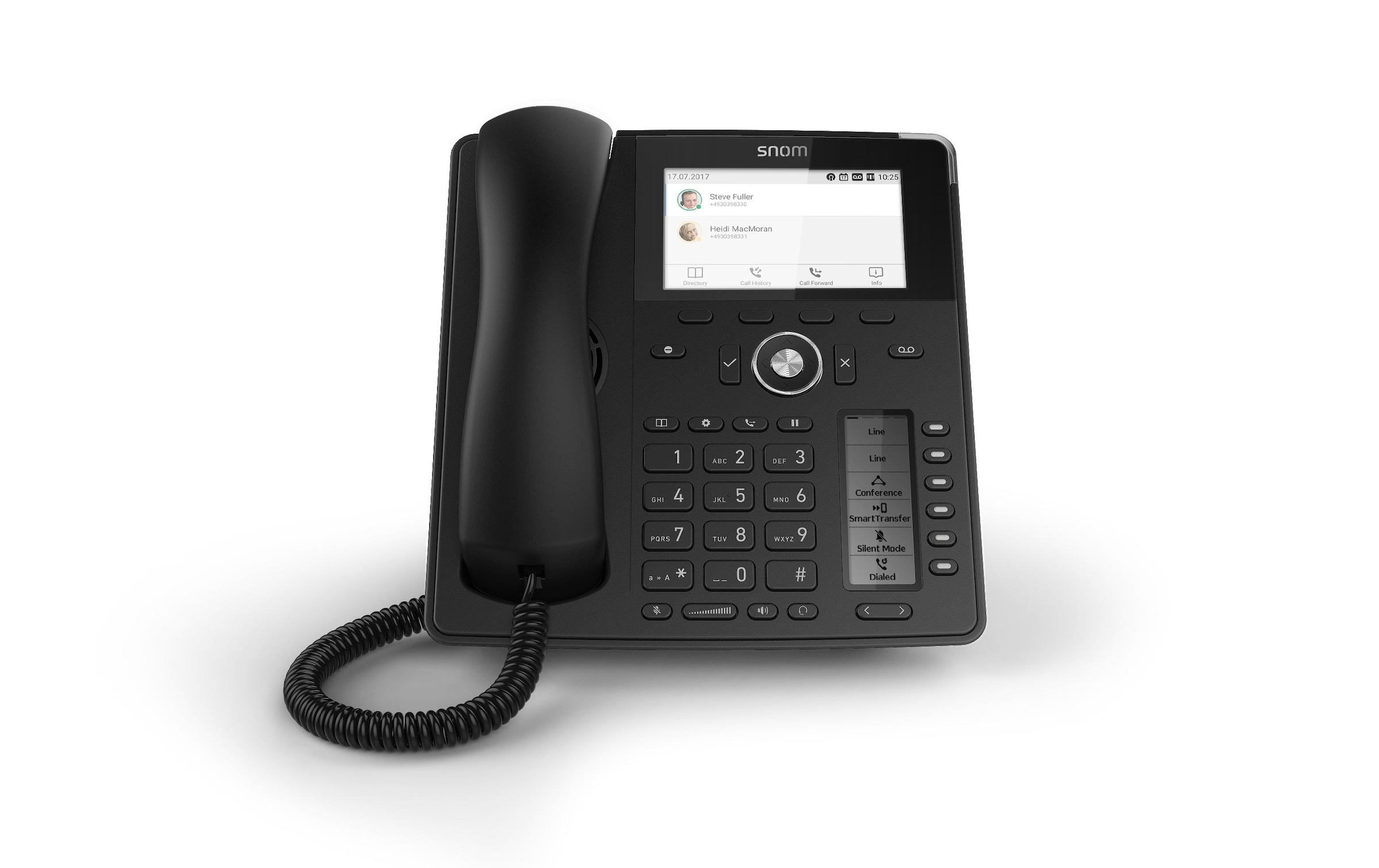 Snom Festnetztelefon »D785 Schwarz«