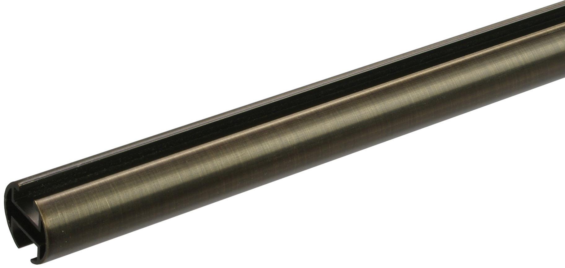 Liedeco Gardinenstange »CELZYLIN02SG2L«, 2 läufig-läufig, Fixmass, 2-läufig im Fixmass Ø 25/20 mm