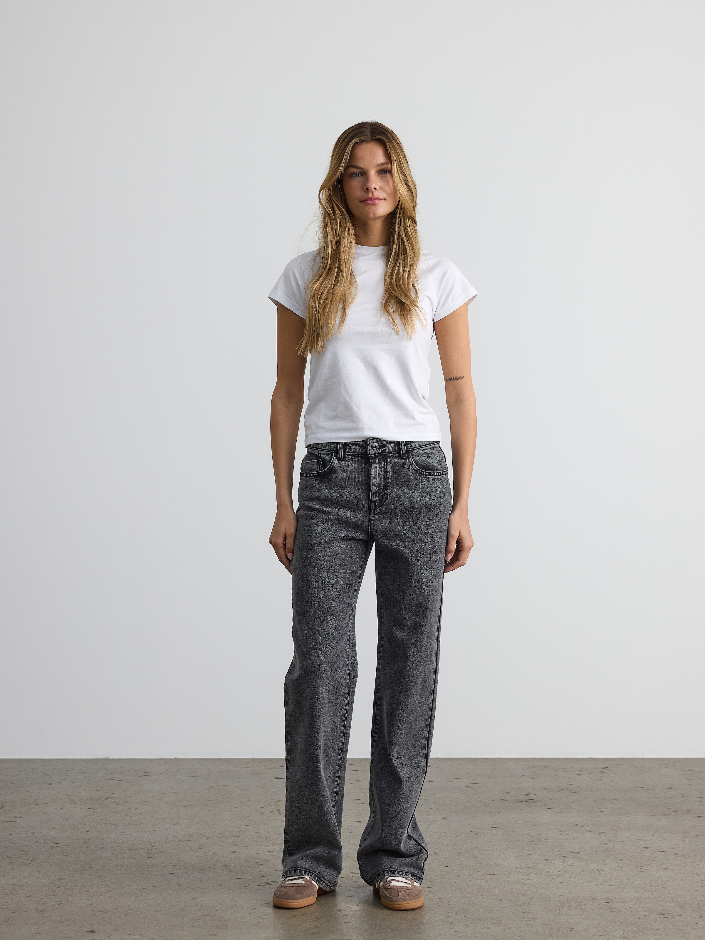 Noisy may Weite Jeans »NMYOLANDA NW WIDE JEANS AZ391DG FWD NOOS«