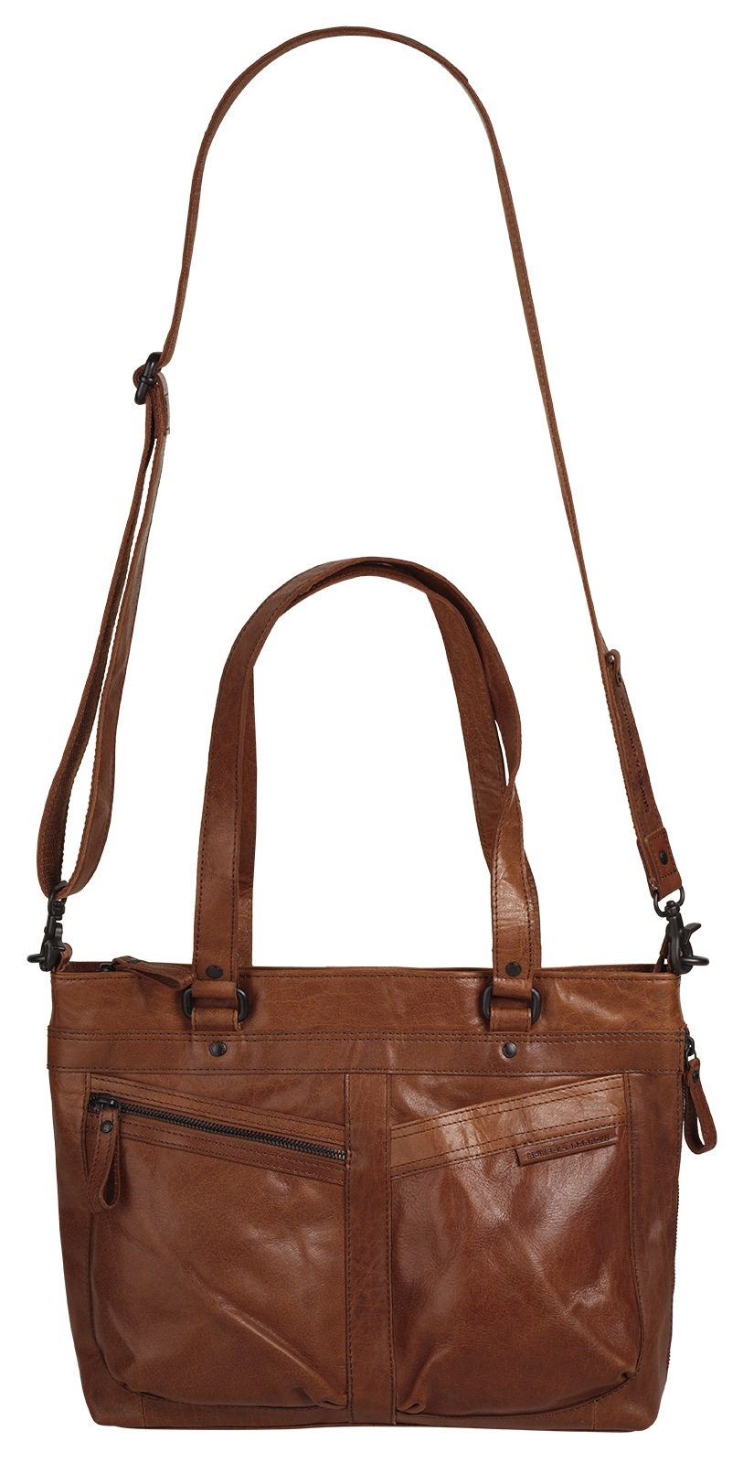 Spikes & Sparrow Shopper, echt Leder