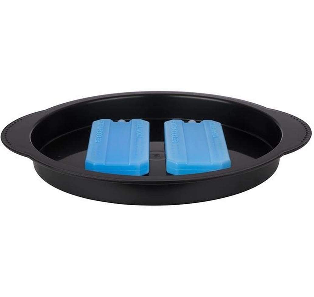APS Plateau »Thermo Tablett Set« Ø 34 cm, fonction refroidissement grâce à 2 accumulateurs de froid