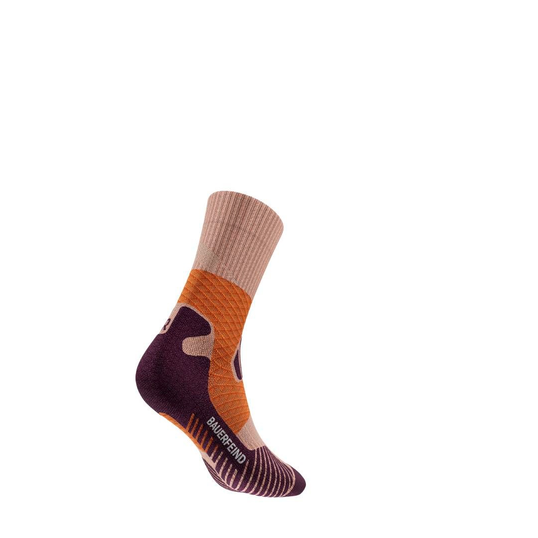 Bauerfeind Kompressionsstrümpfe »Trail Run Mid Cut Socks, Women«