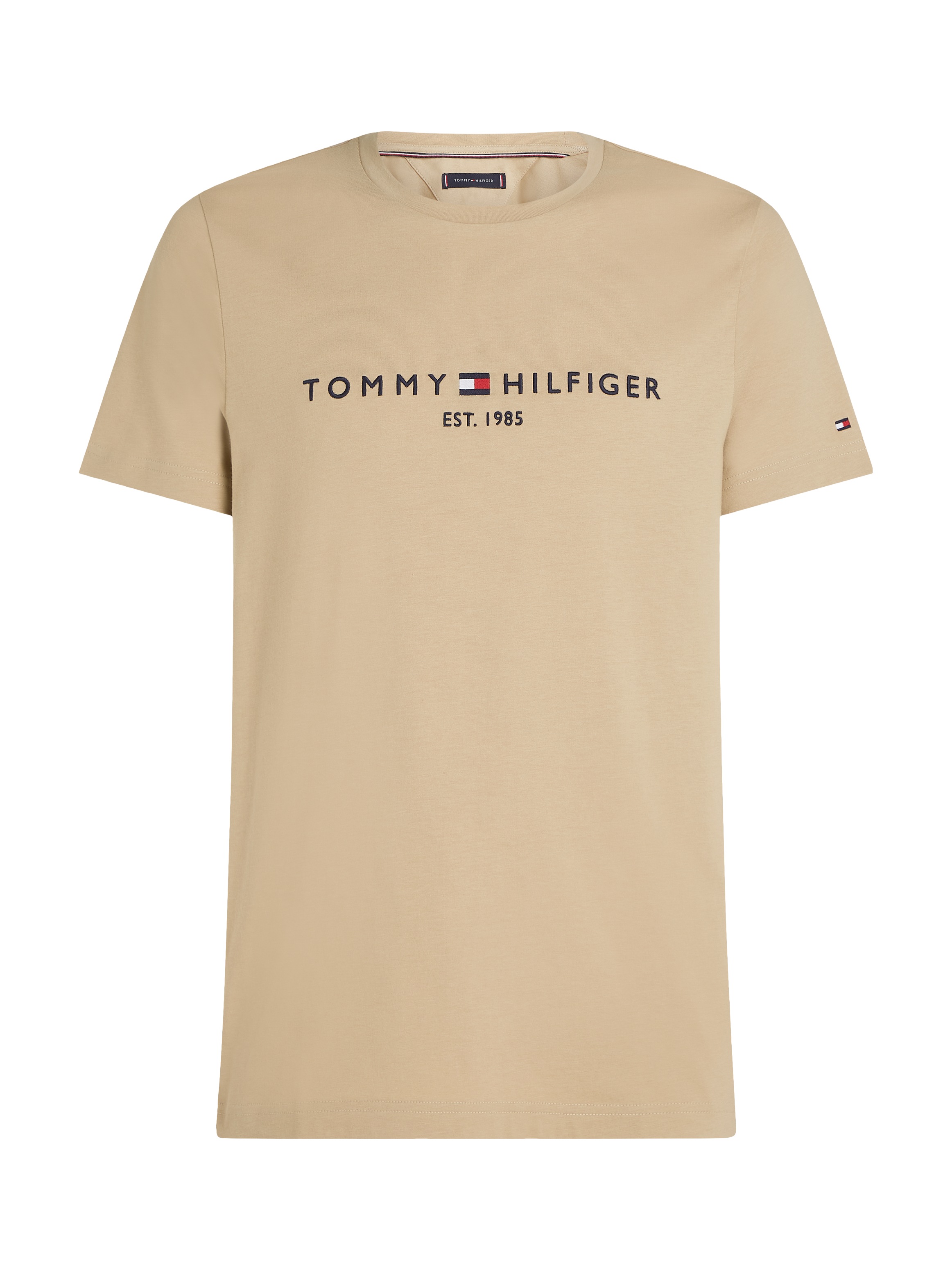 Tommy Hilfiger T-Shirt »TOMMY LOGO TEE«, aus reiner Baumwolle