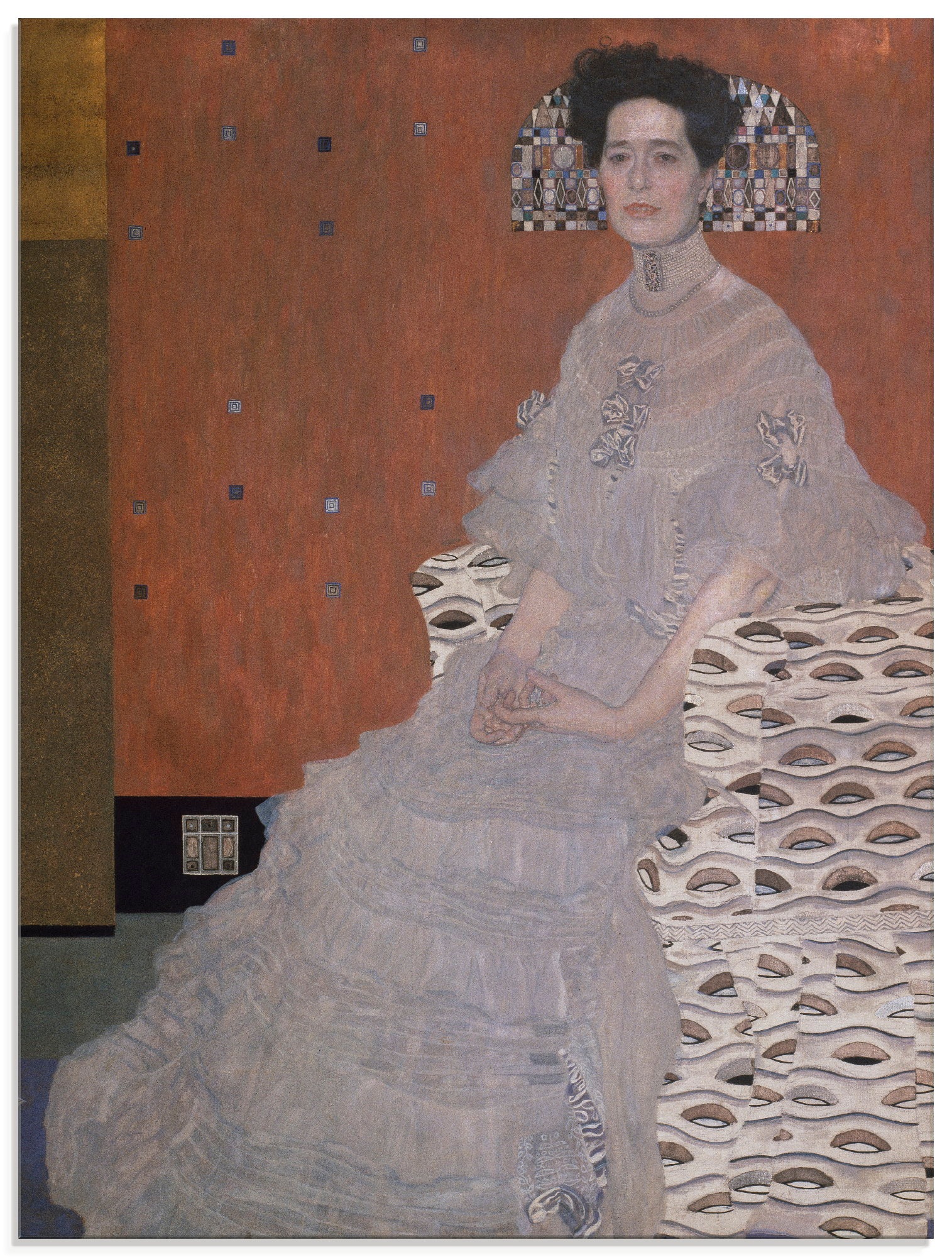 Image of Artland Glasbild »Bildnis Fritza Riedler. 1906.«, Frau, (1 St.) bei Ackermann Versand Schweiz