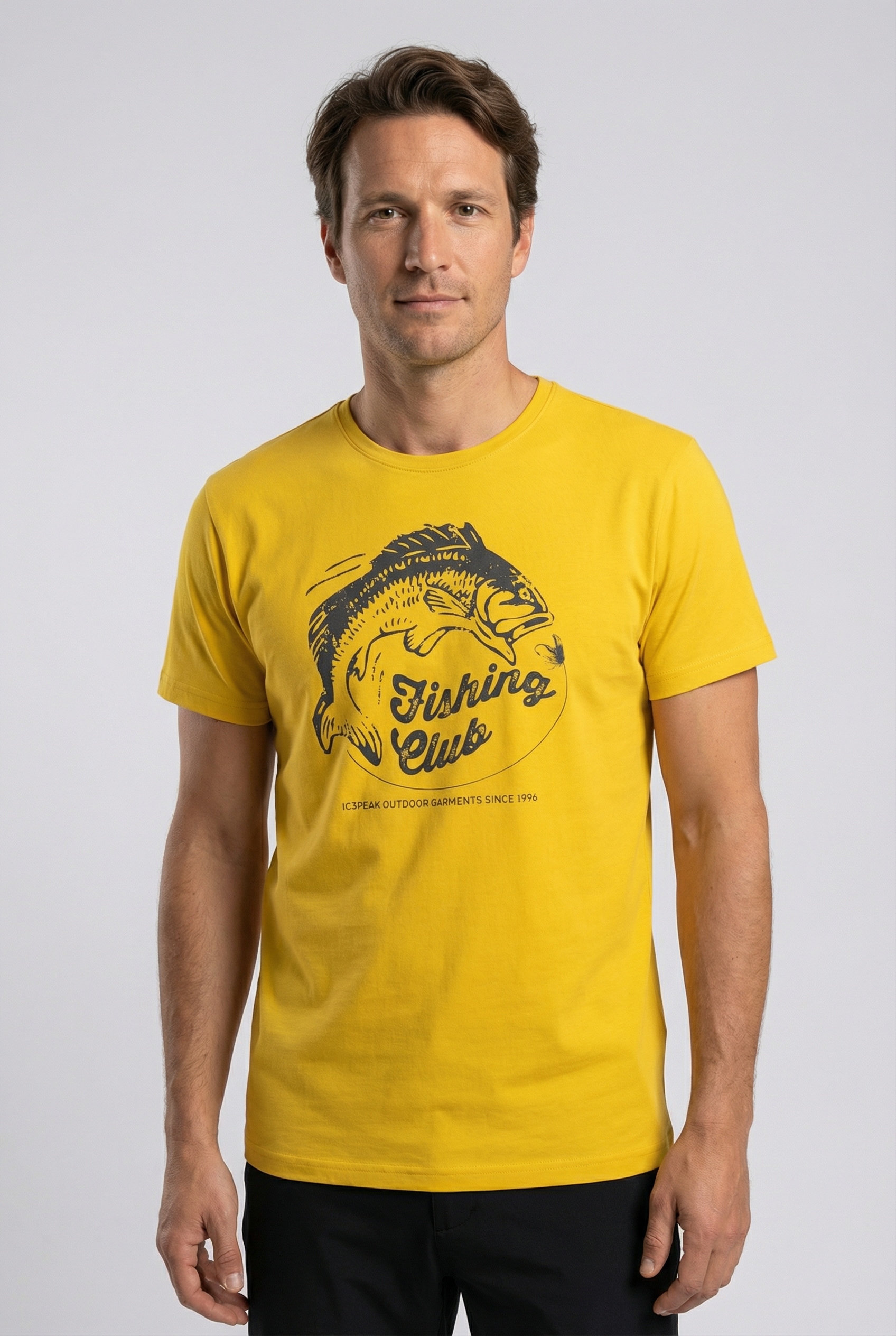Icepeak T-shirt »MILLINGTON« t-shirt imprimé, en coton