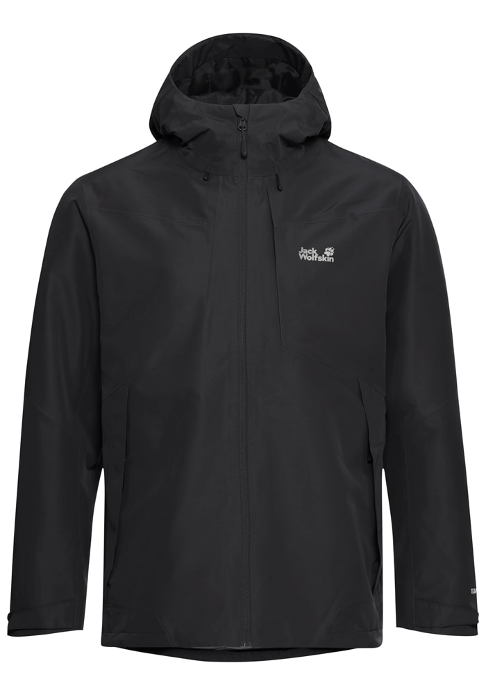 Jack Wolfskin Veste fonctionnelle »FLEXTRAIL 2L JKT M« étanche, respirant, avec base droite
