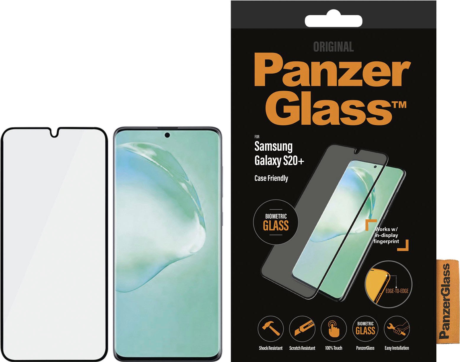 Image of PanzerGlass Displayschutzfolie »7223«, für Galaxy S20+ bei Ackermann Versand Schweiz