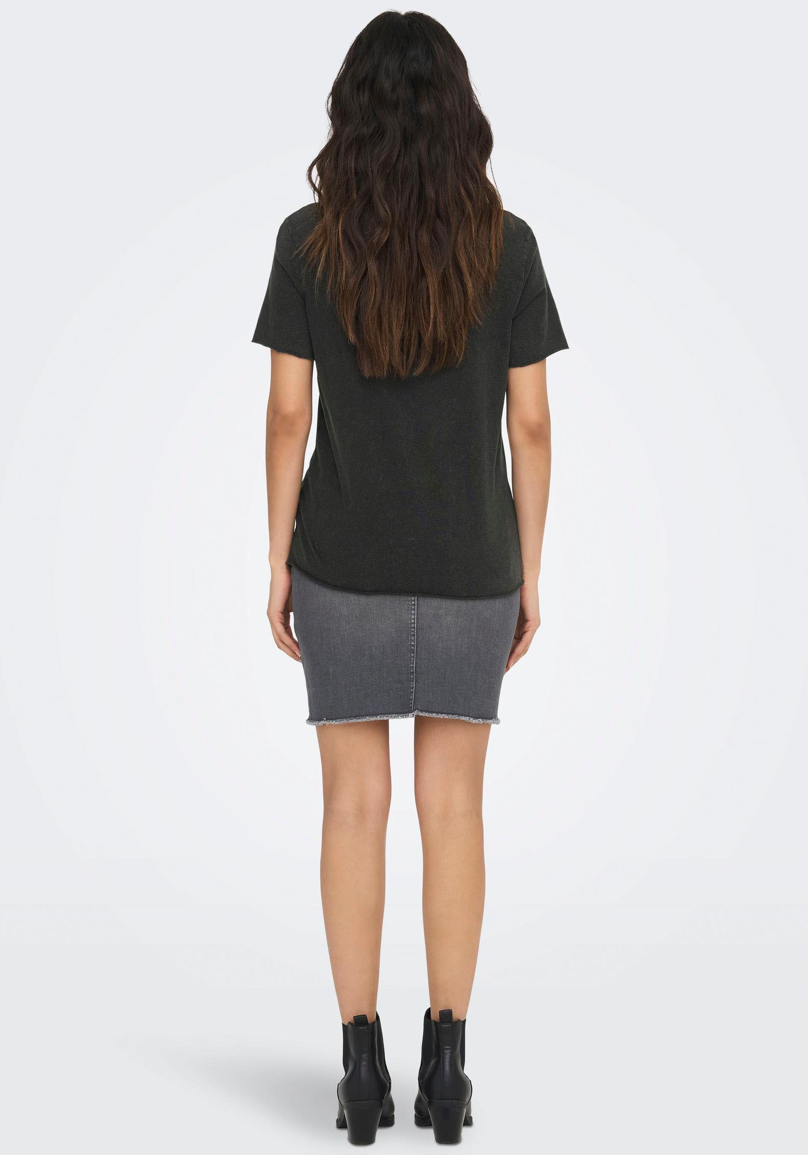 ♕ ONLY Rundhalsshirt »ONLLUCY REG S/S TOP JRS NOOS«, unterschiedlich  bedruckt versandkostenfrei bestellen | T-Shirts