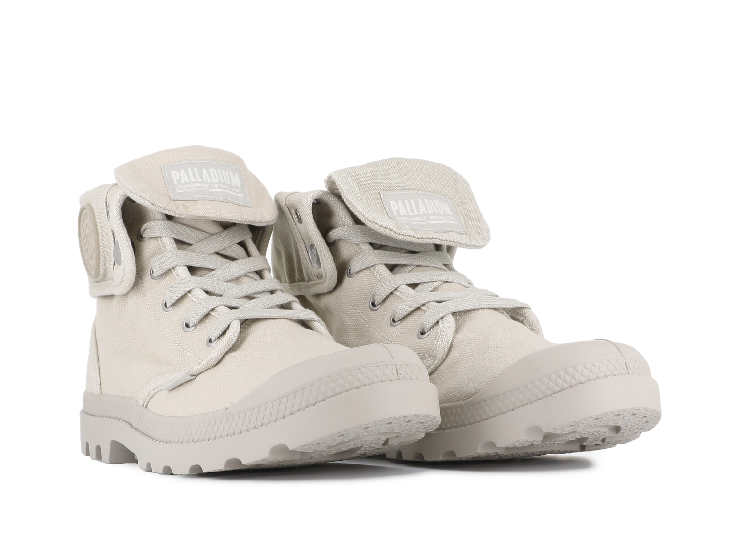 Palladium Bottines à lacets »BAGGY«  Bottes à lacets en toile, tige rabattable