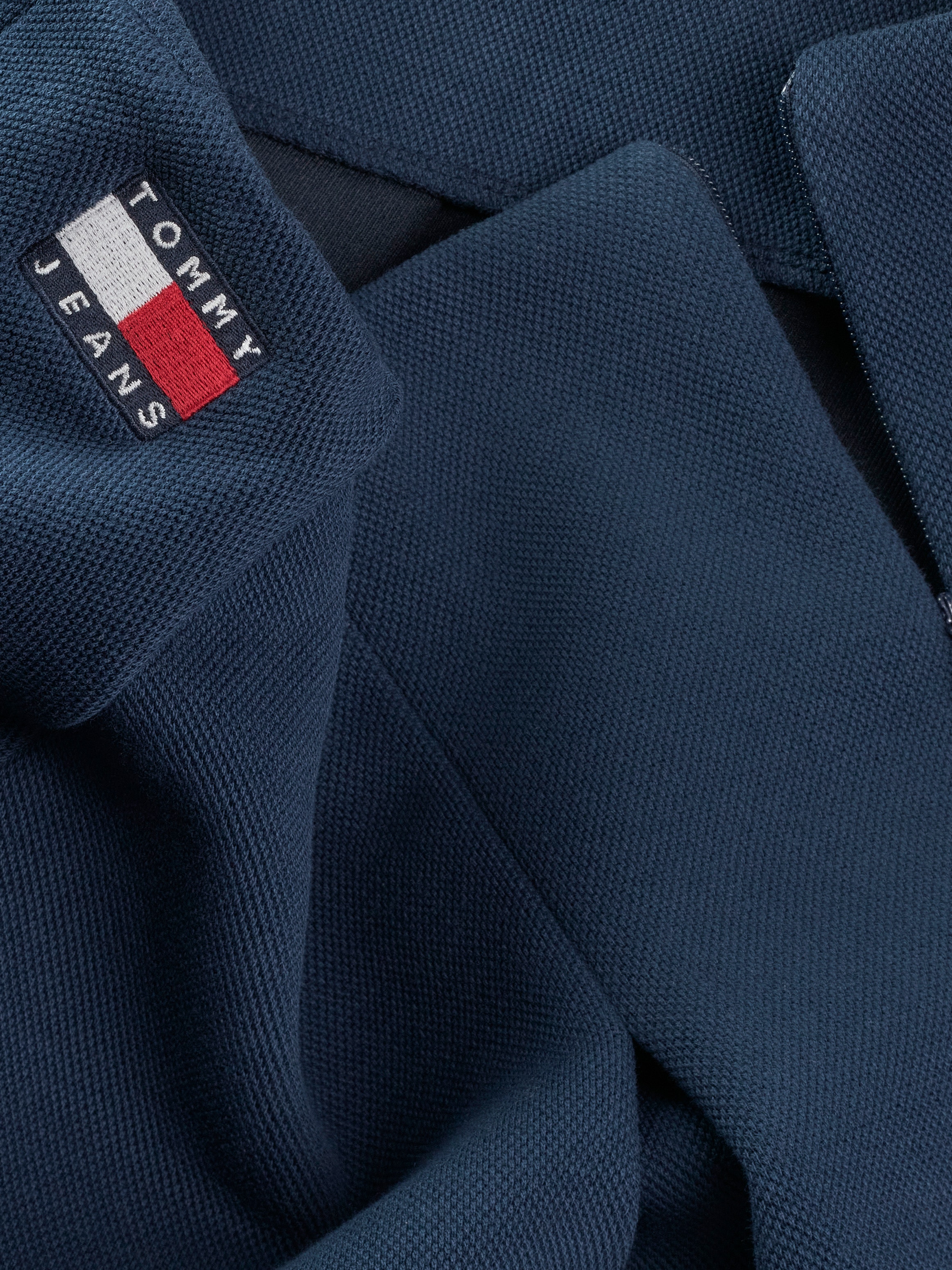 Tommy Jeans Minirock »TJW PIQUE BADGE F&F SKIRT EXT«, mit Logo-Badge, Pique-Qualität, Fit & Flare