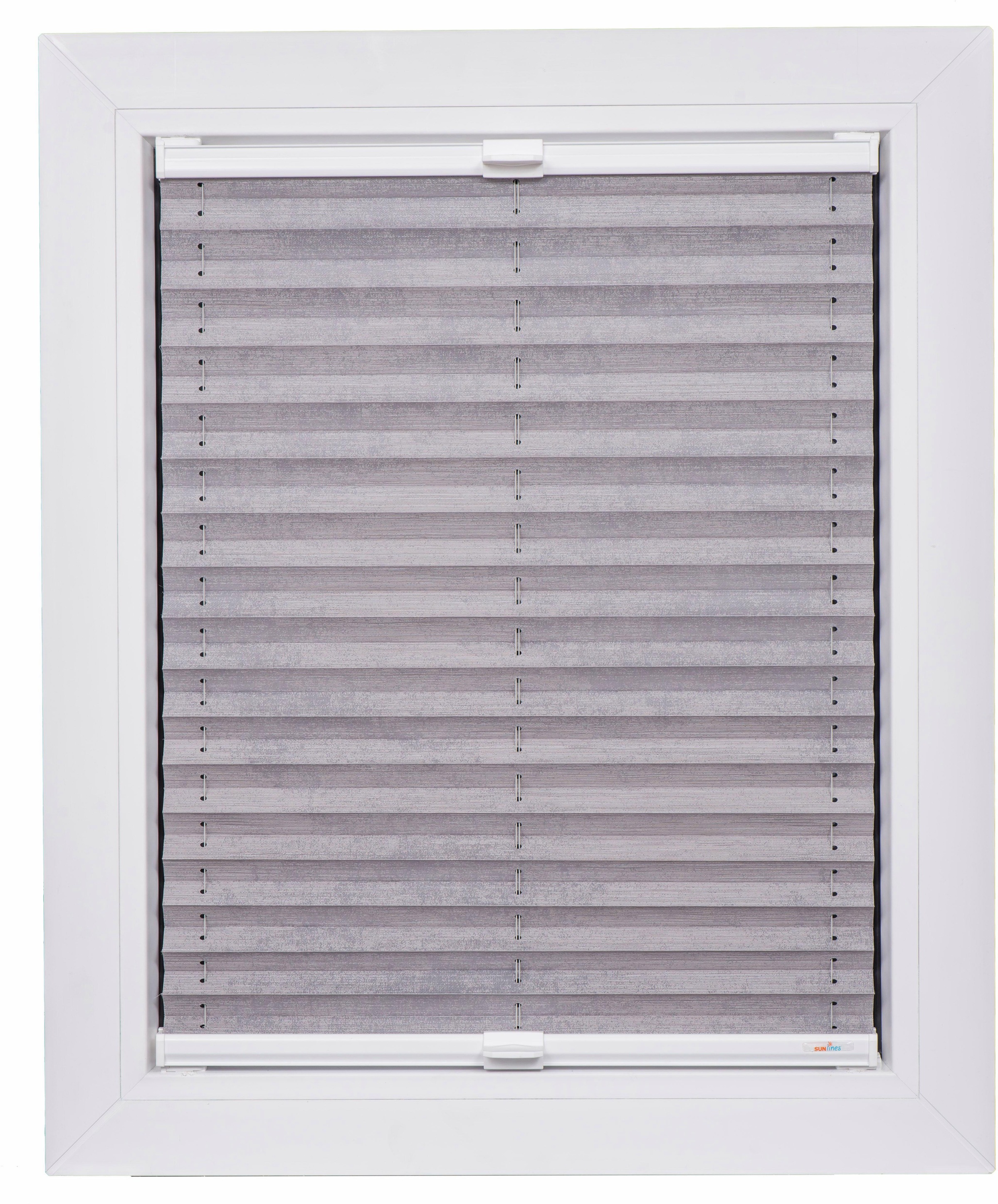 Image of sunlines Plissee nach Mass »Young Style Jacquard«, Lichtschutz, mit Bohren, verspannt bei Ackermann Versand Schweiz