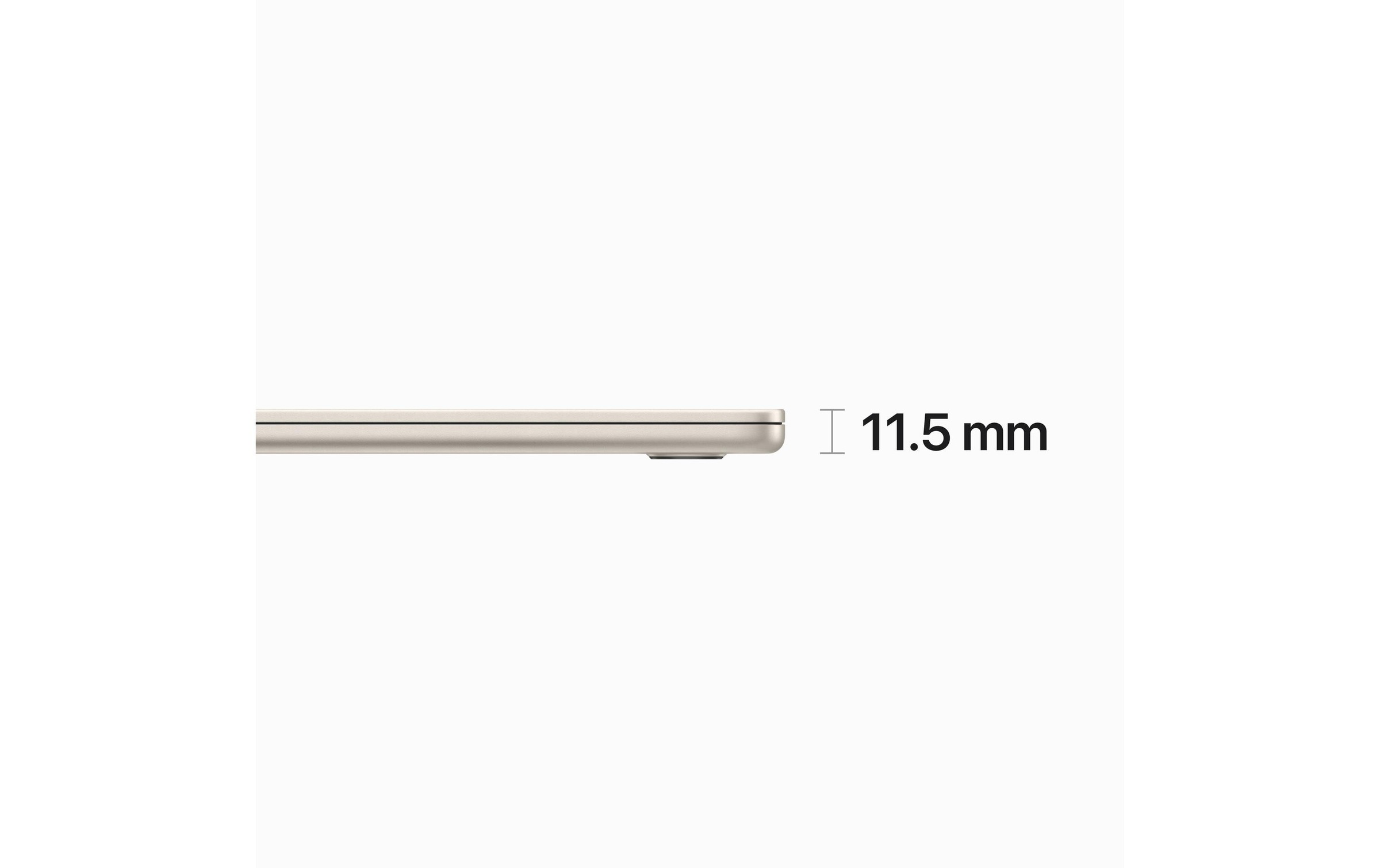 Apple MacBook Air 15 Zoll (2023), M2 Chip, 8C CPU, 10C GPU, 70W Power Adapter