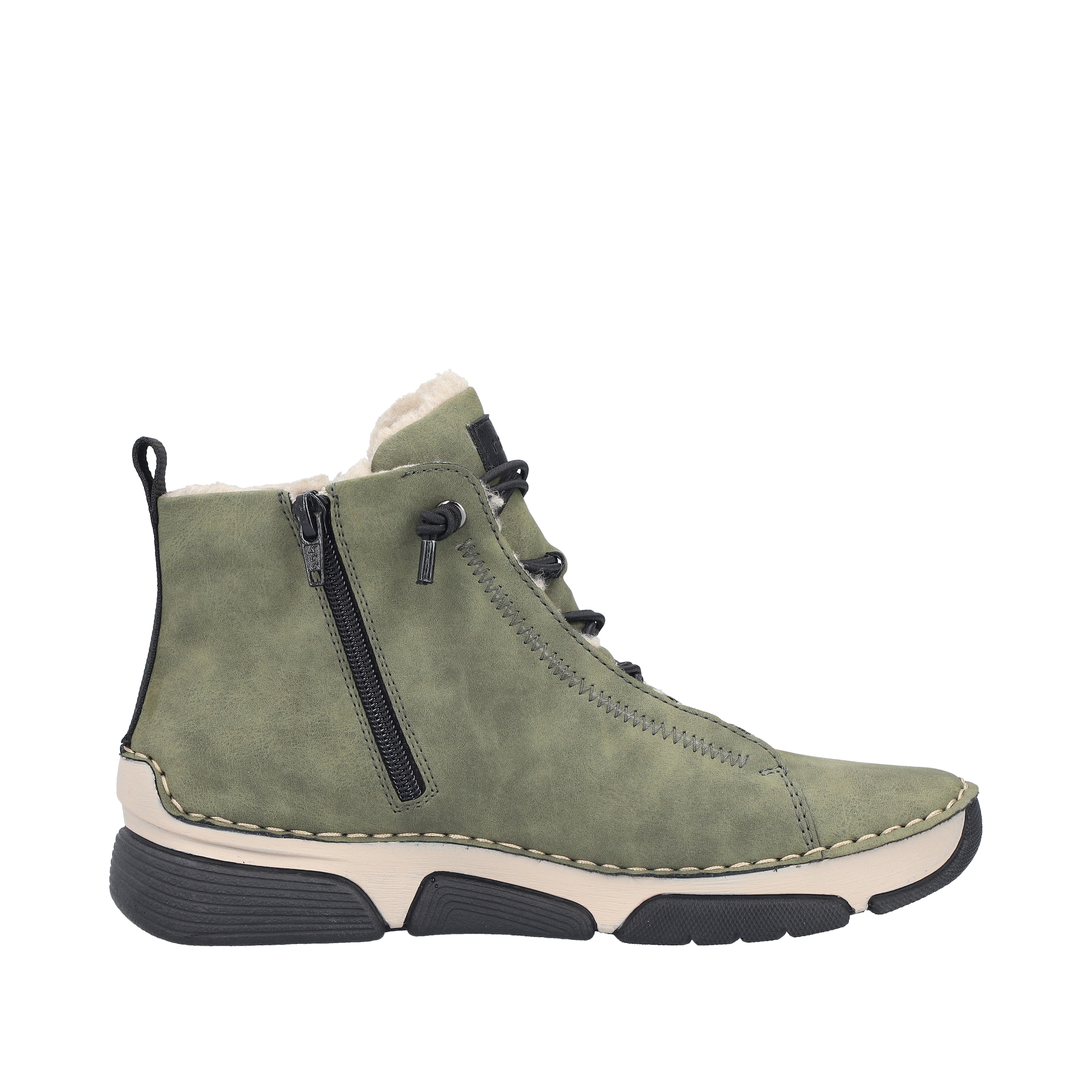 Rieker Bottes d'hiver  bottine d’hiver, bottes outdoor, doublure chaude, fermeture éclair intérieure