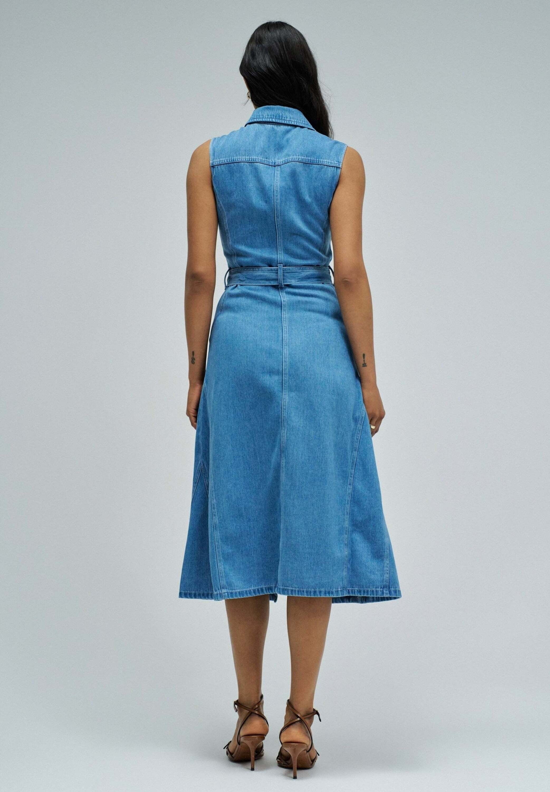 Salsa Midikleid »Salsa Jeans Midikleid Sleeveless Belt«