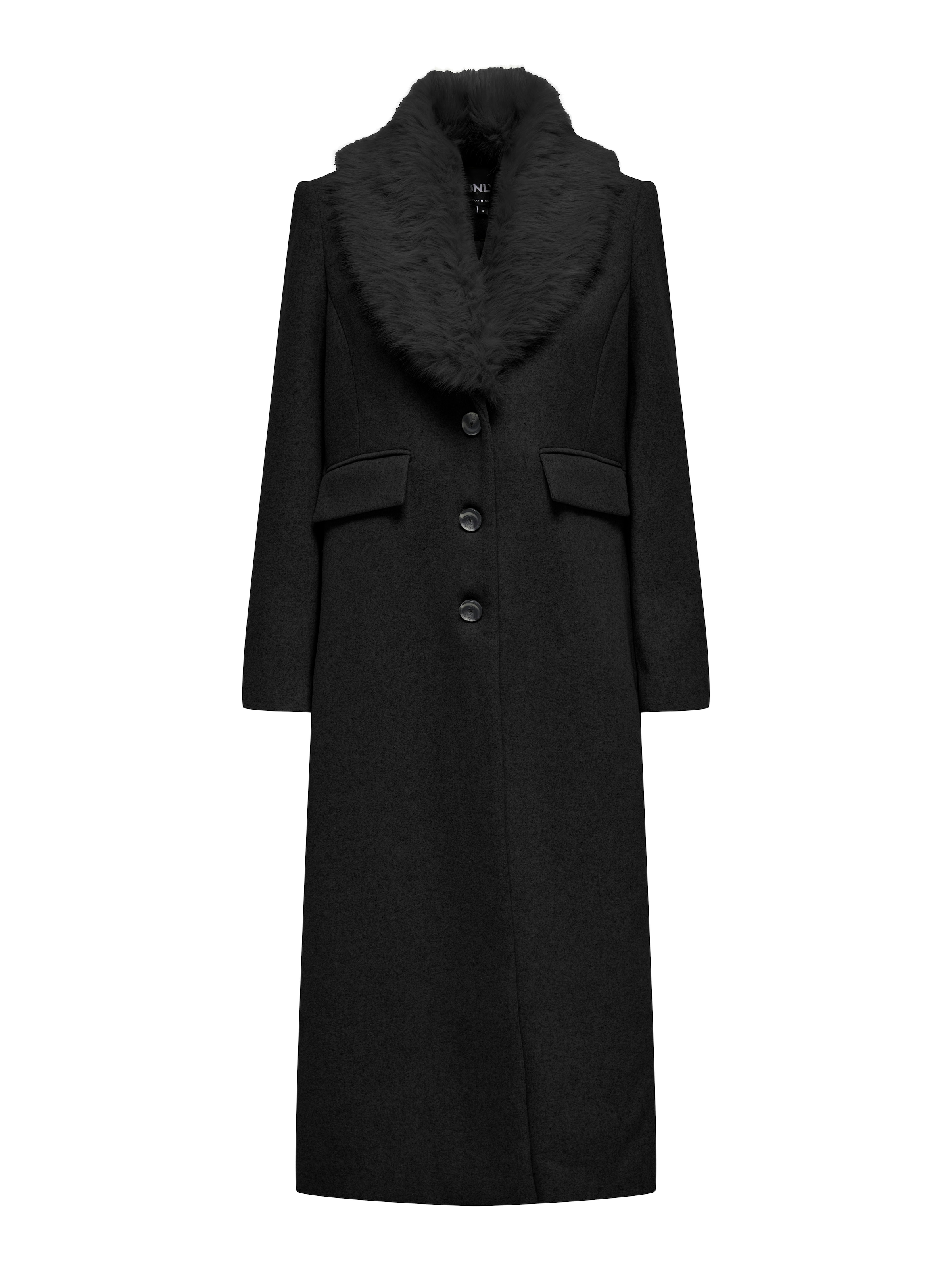 ONLY Manteau long »ONLANNIE LIFE FUR COLLAR COAT CC OTW«