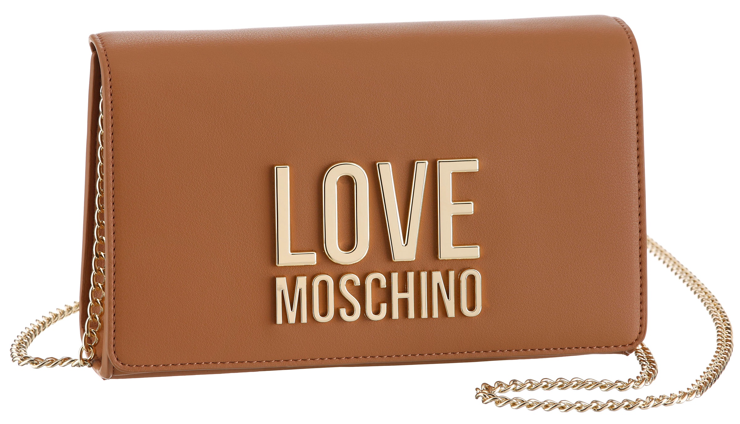 LOVE MOSCHINO Clutch, mit goldfarbener Umhängekette kaufen