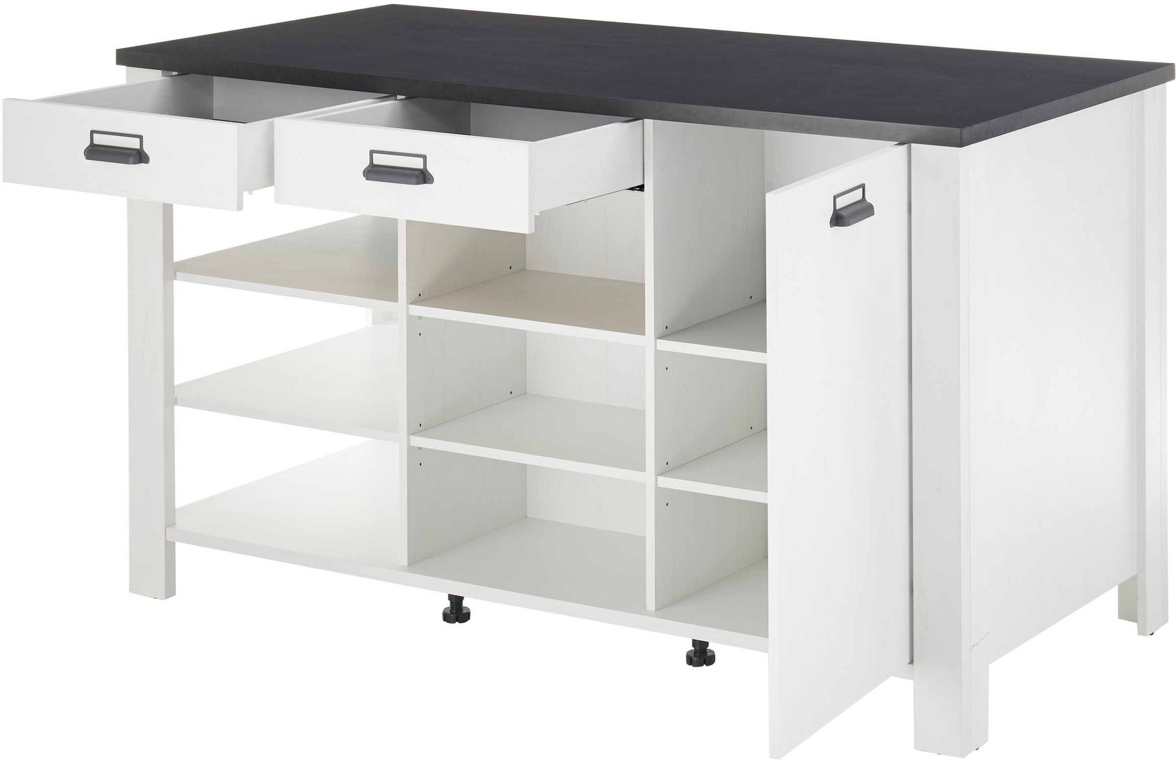 Home affaire Küche »Sherwood« Breite 280 cm, ohne E-Geräte