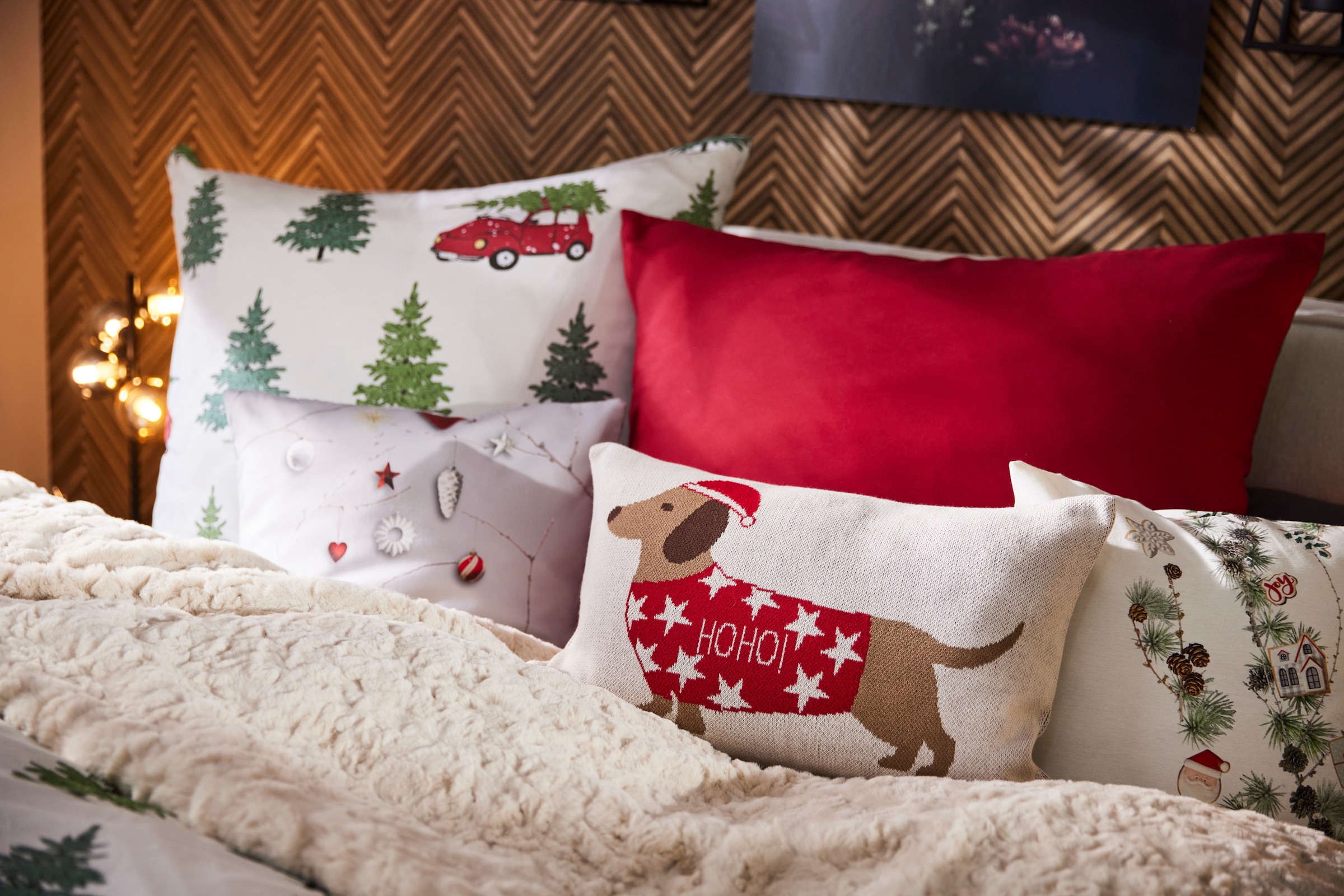 TOM TAILOR HOME Dekokissen »Dachshund« aus Baumwolle