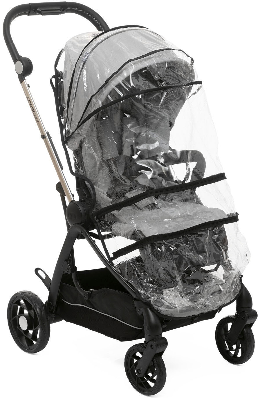 Chicco Kombi-Kinderwagen »Kinderwagen One4ever, silverleaf«, mit zwei Sitzen