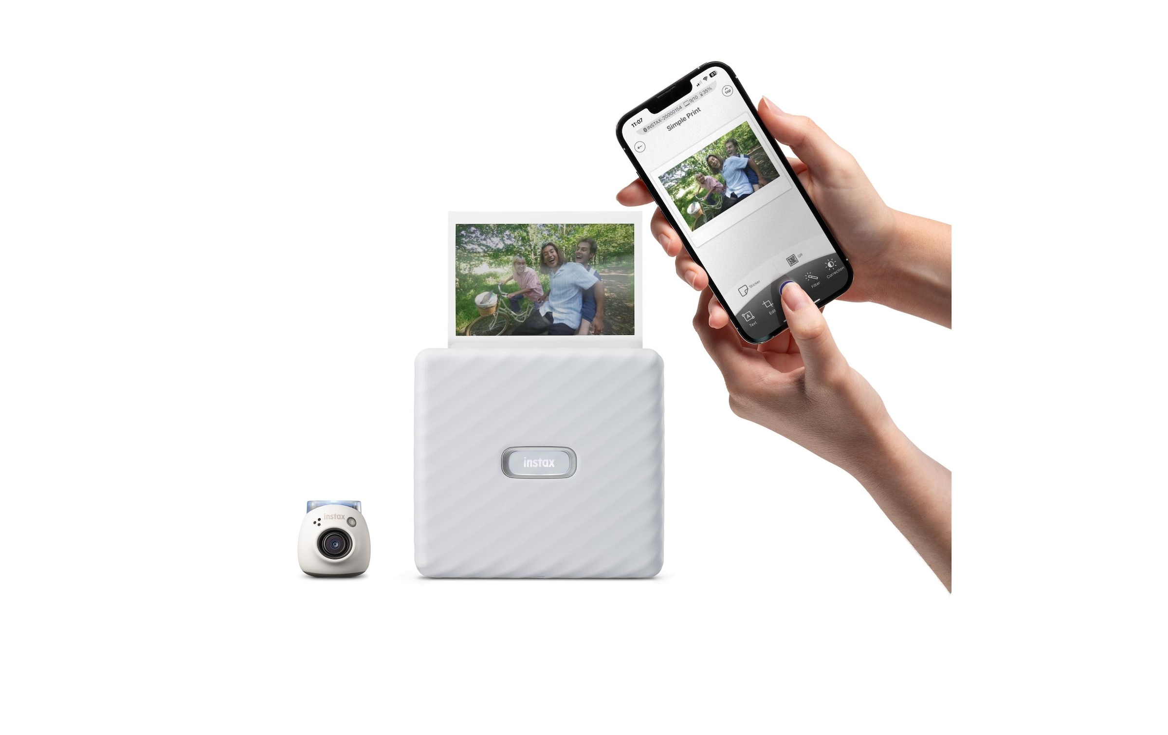 FUJIFILM Kompaktkamera »Instax Pal Weiss«