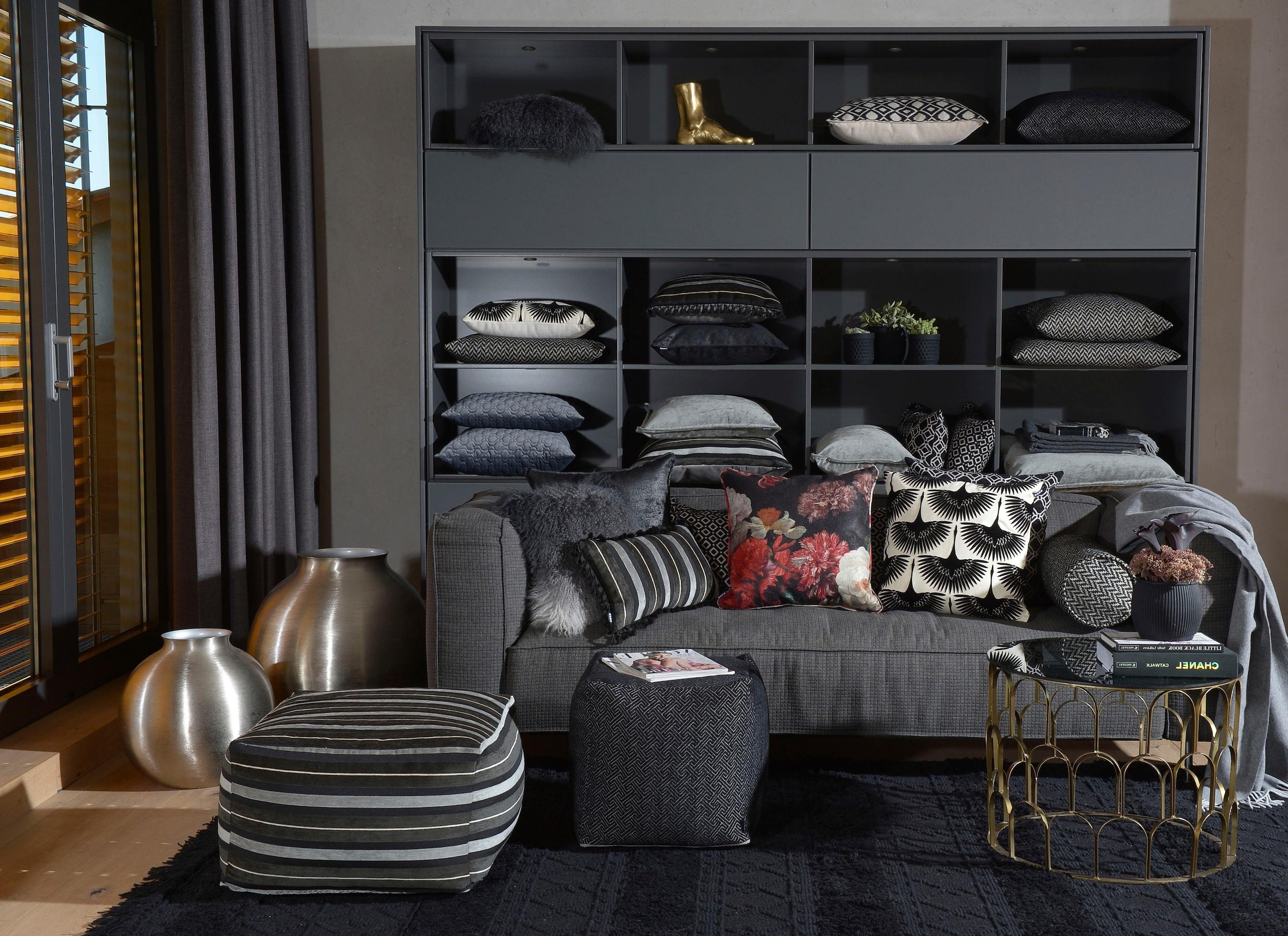 H.O.C.K. Coussin décoratif »Zircono« mit Ethnomuster, Kissenhülle mit Füllung, 1 Stück