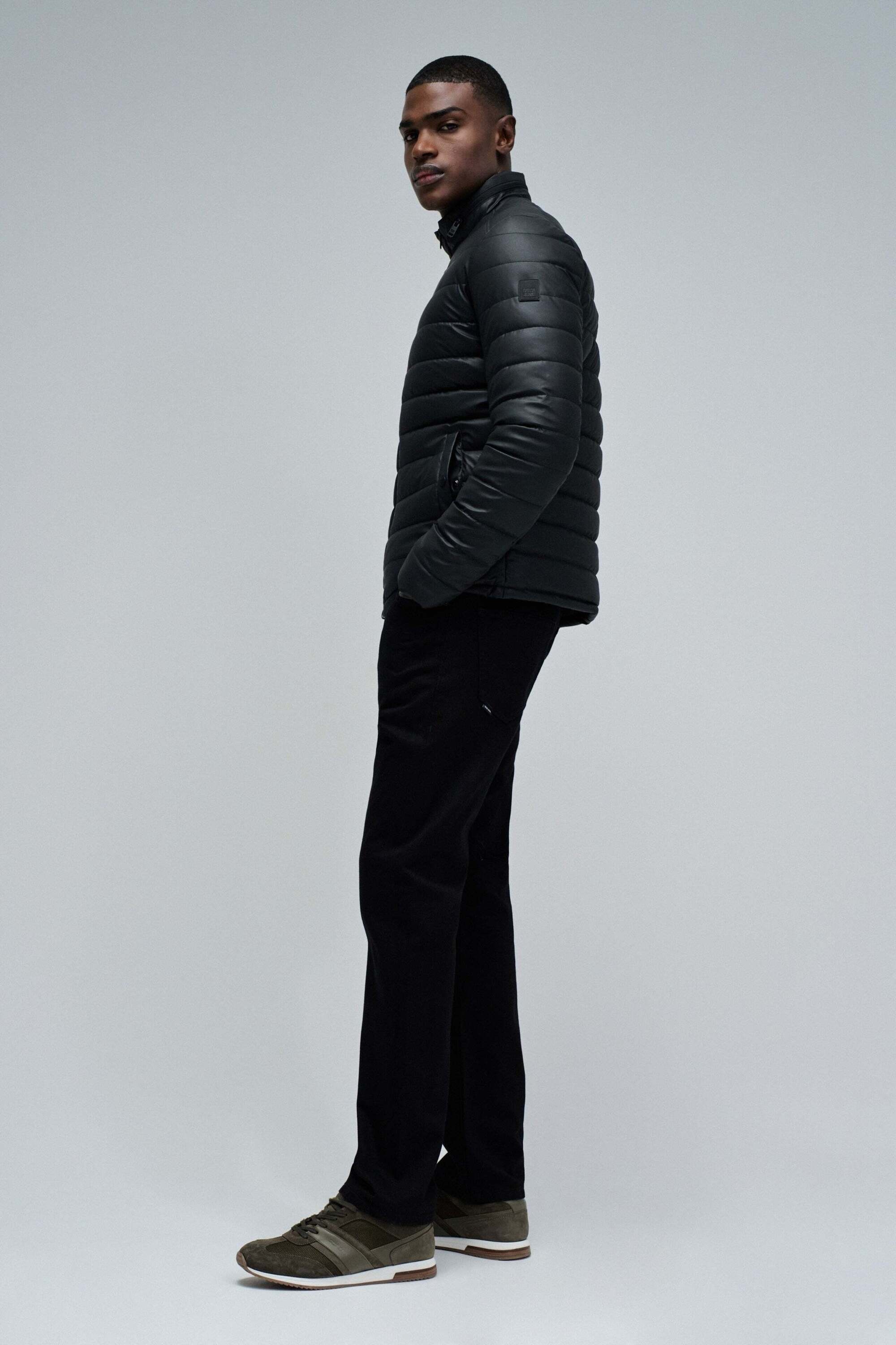 Salsa Veste matelassée »Salsa Jeans Steppjacke Light Padded PU Leather Jacket«