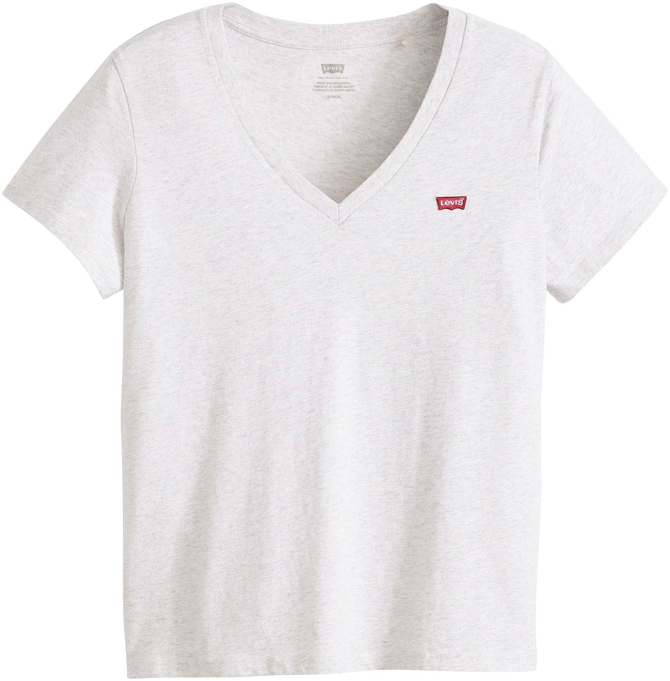 Levi's® V-Shirt »Perfect Tee«, mit kleinem Batwing- Logo