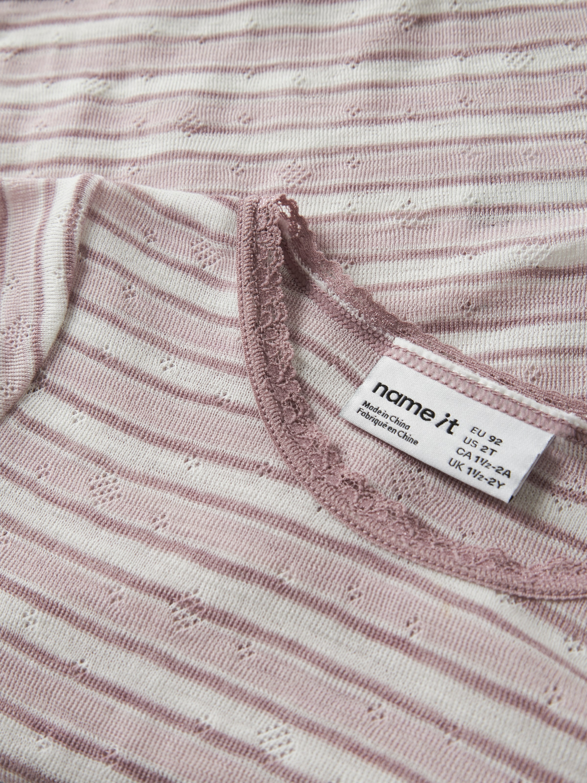 Name It T-shirt à manches longues »NMFWANG WOOL NEEDLE LS TOP NOOS« Laine, coupe régulière