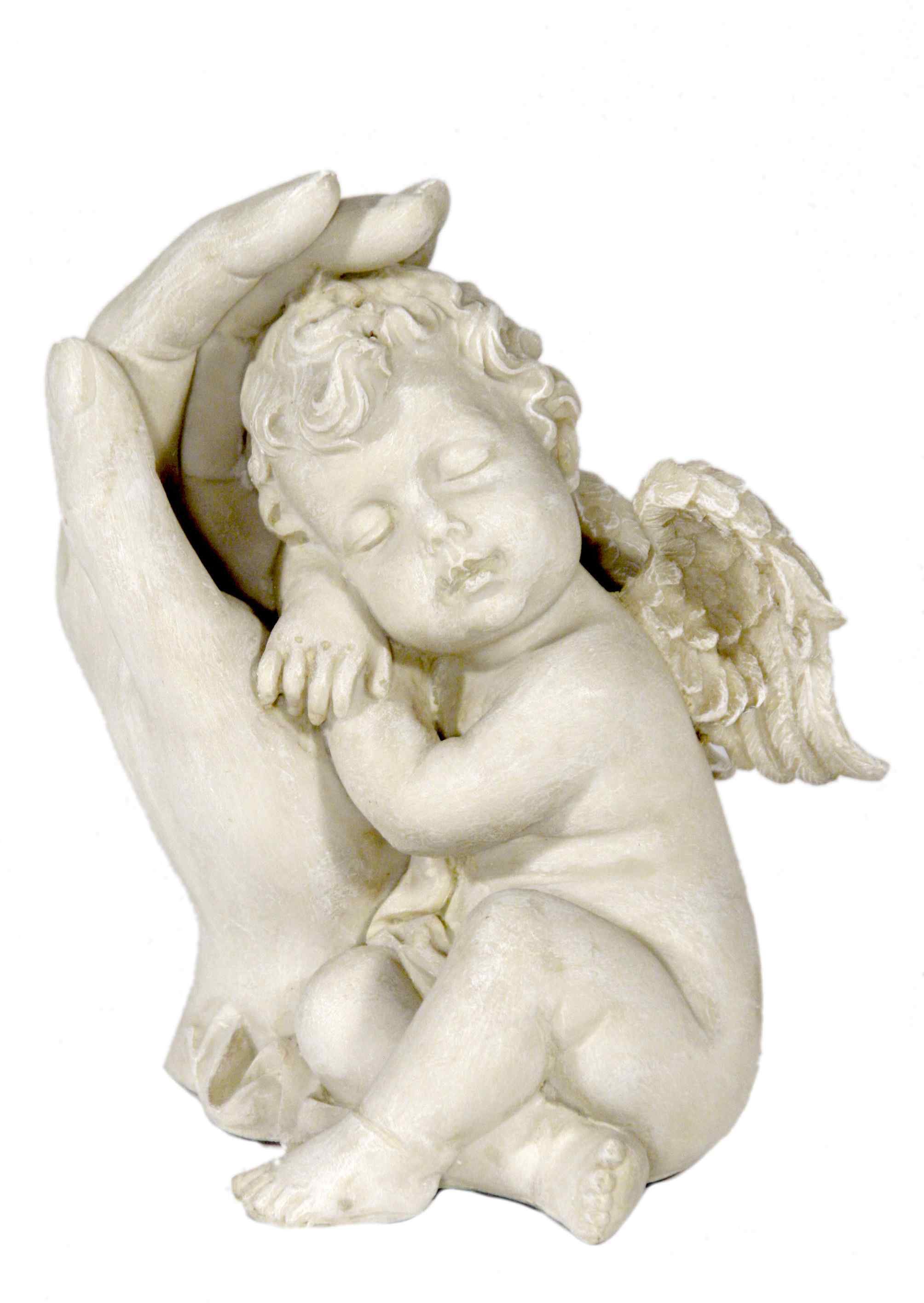 Image of Casa Collection by Jänig Engelfigur »Schlafender Engel an linker Hand lehnend, H 13 cm«, (1 St.) bei Ackermann Versand Schweiz