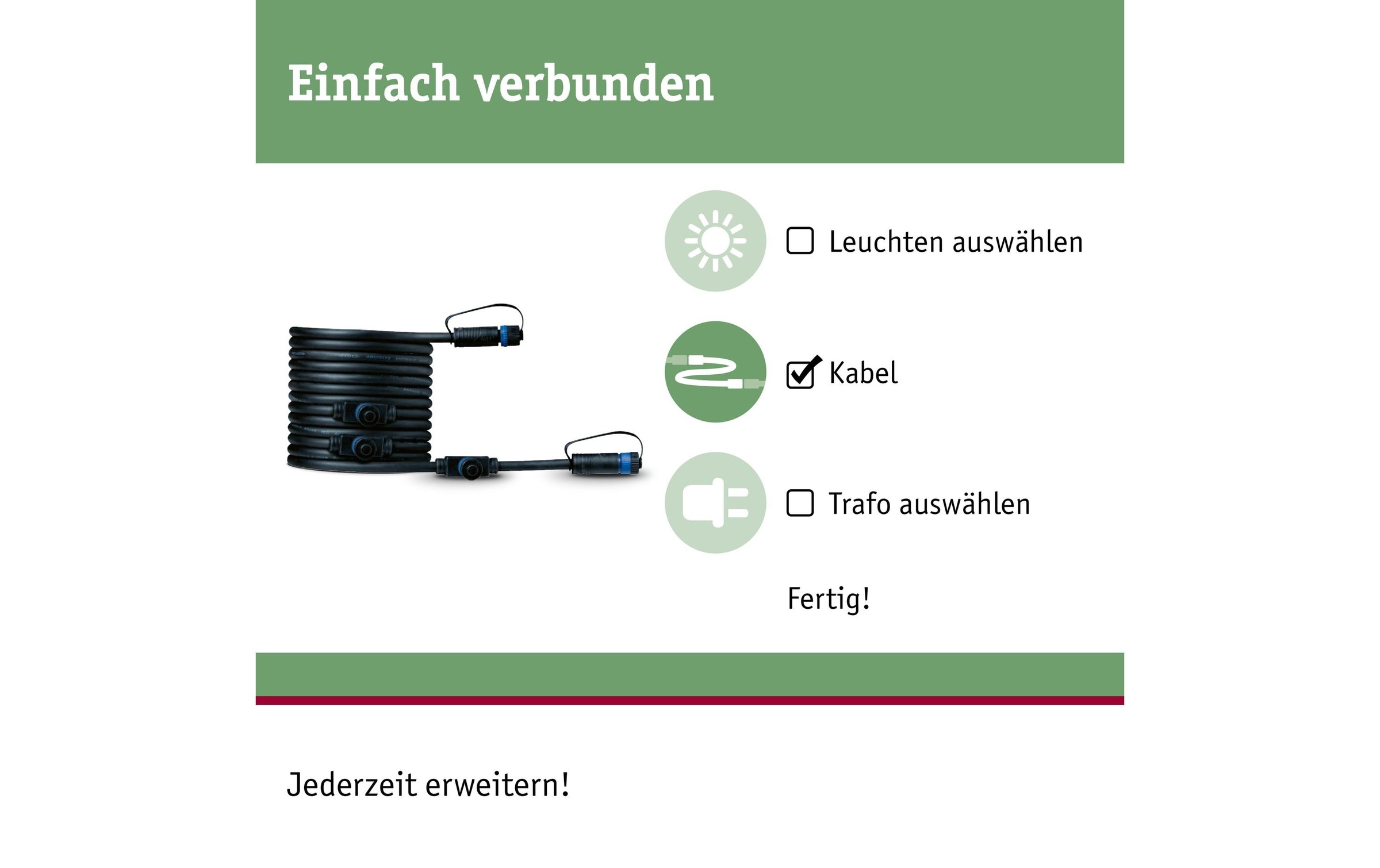 Paulmann Verlängerungskabel