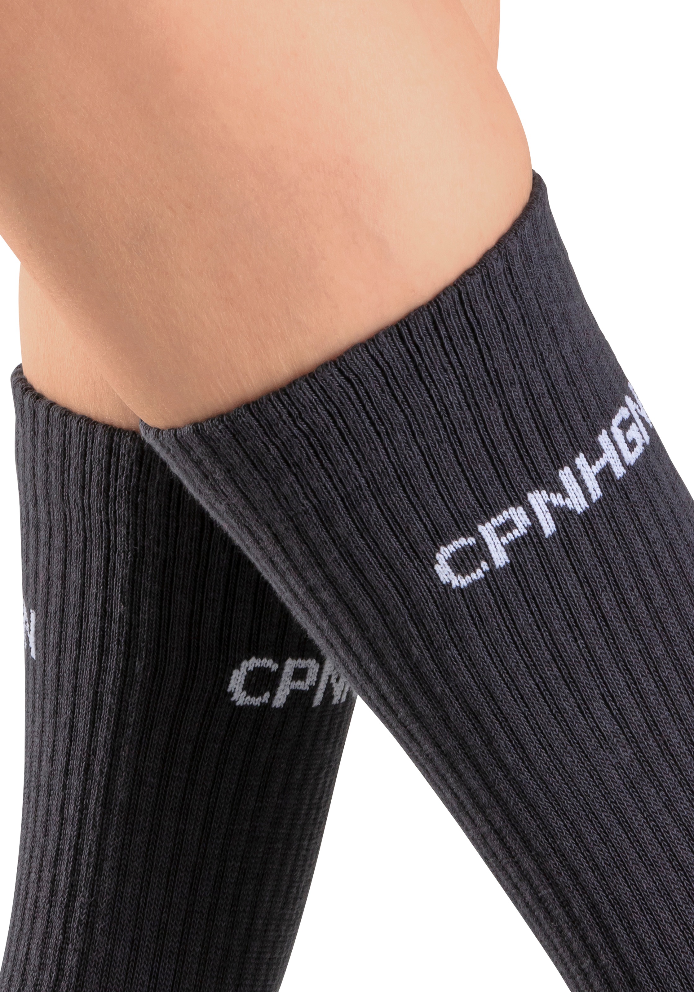 Copenhagen Studios Tennissocken, (Packung, 3 Paar), mit Halbfussfrottee