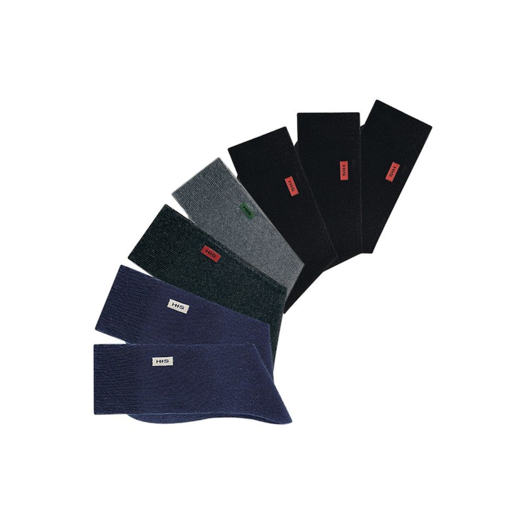 H.I.S Basicsocken, (7 Paar)