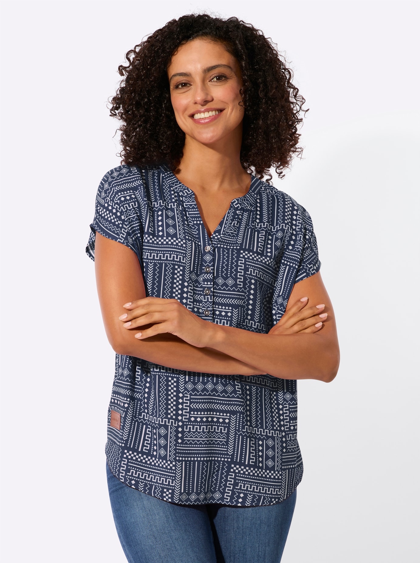 Casual Looks Druckbluse