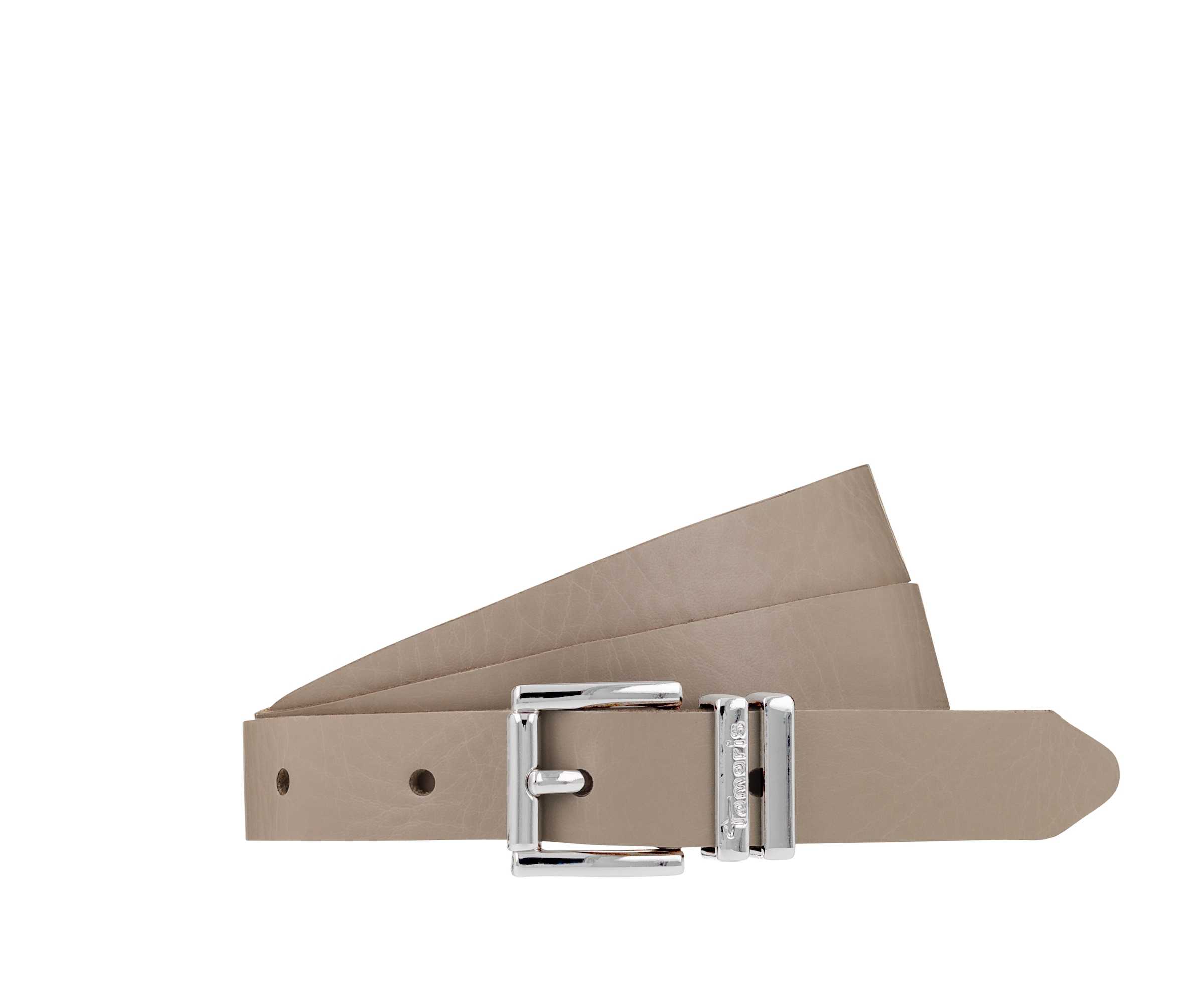 Tamaris Ceinture en cuir »Franca« avec surface discrètement grainée, légèrement grainée