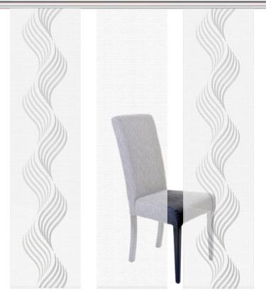 Image of HOME WOHNIDEEN Schiebegardine »FELSIA 3er«, (3 St.), HxB: 245x60, Schiebevorhang 3er Set bei Ackermann Versand Schweiz