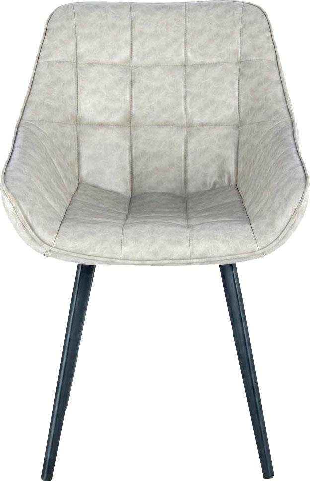 Kayoom Stuhl »Demi 325 2er-Set, Relax-Sessel, unifarbenes Farbgestaltung«, (Set), 2 St., pflegeleicht, elegante Aufmachung, in dezenten Farben
