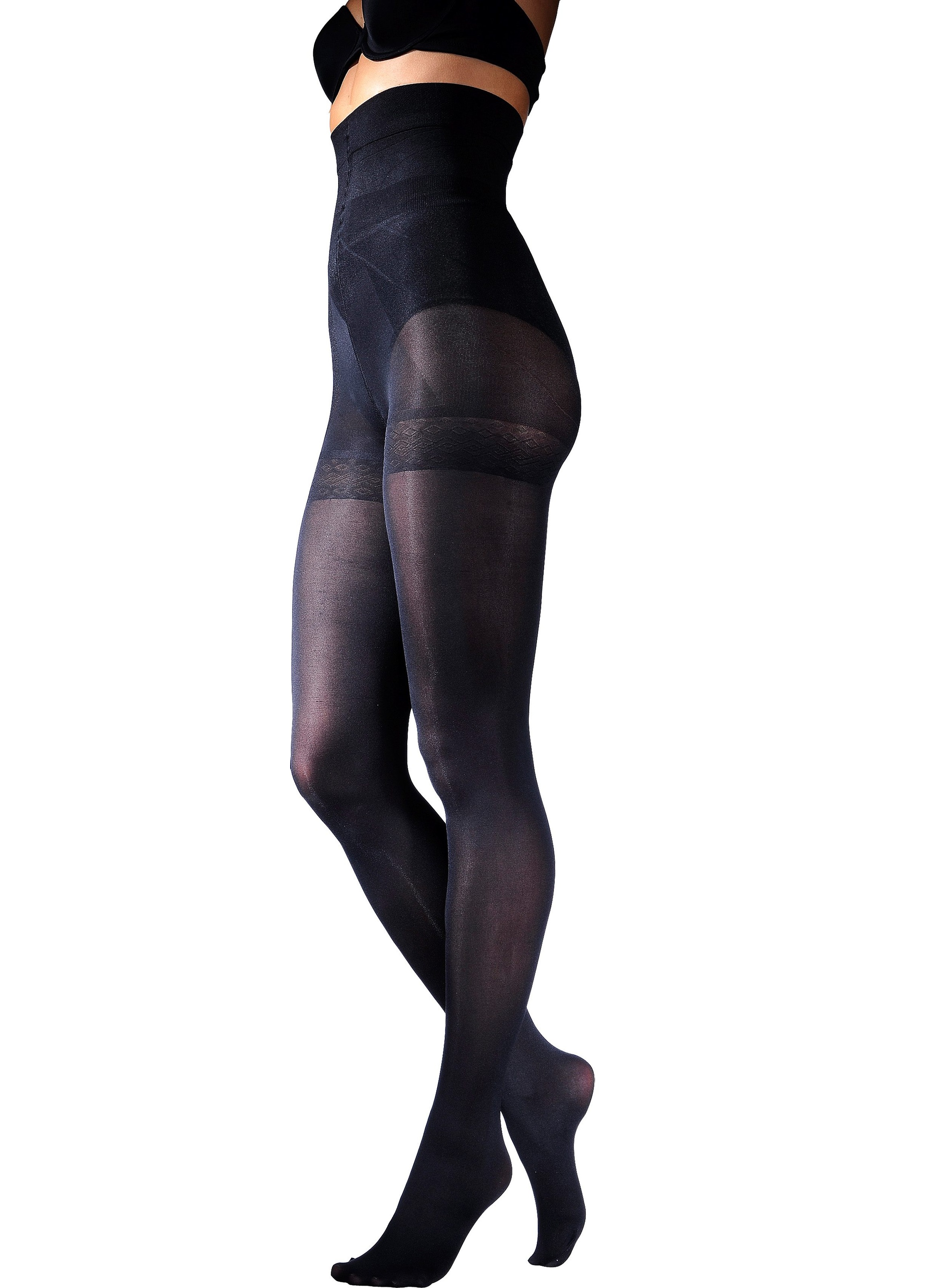 LASCANA Collants fins 40 2 cuis tlg. Bodyshaper mit extrahohem Bund