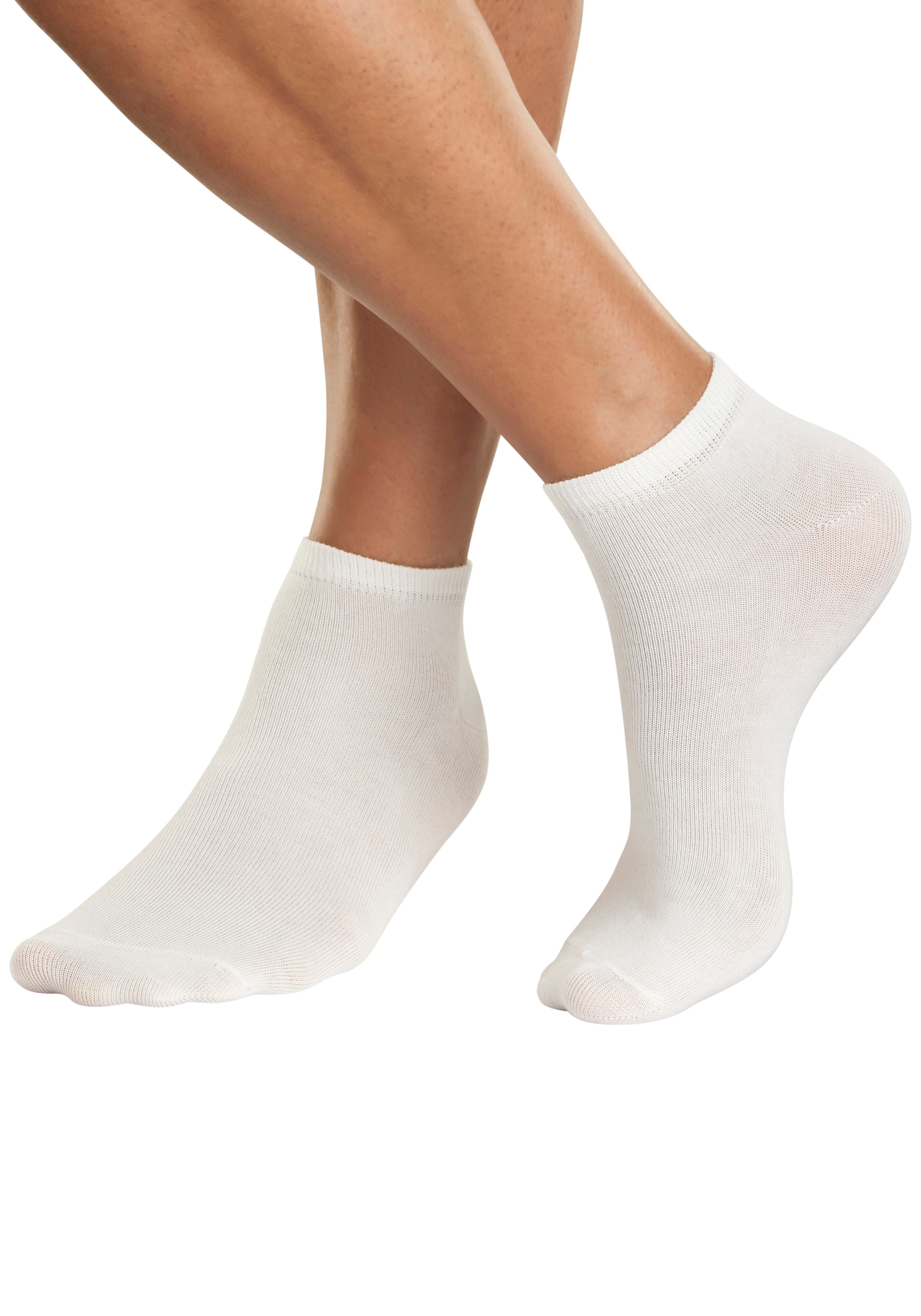 H.I.S Chaussettes de baskets Paquet, 7 Couple tlg. verschiedene Farben in einer Packung