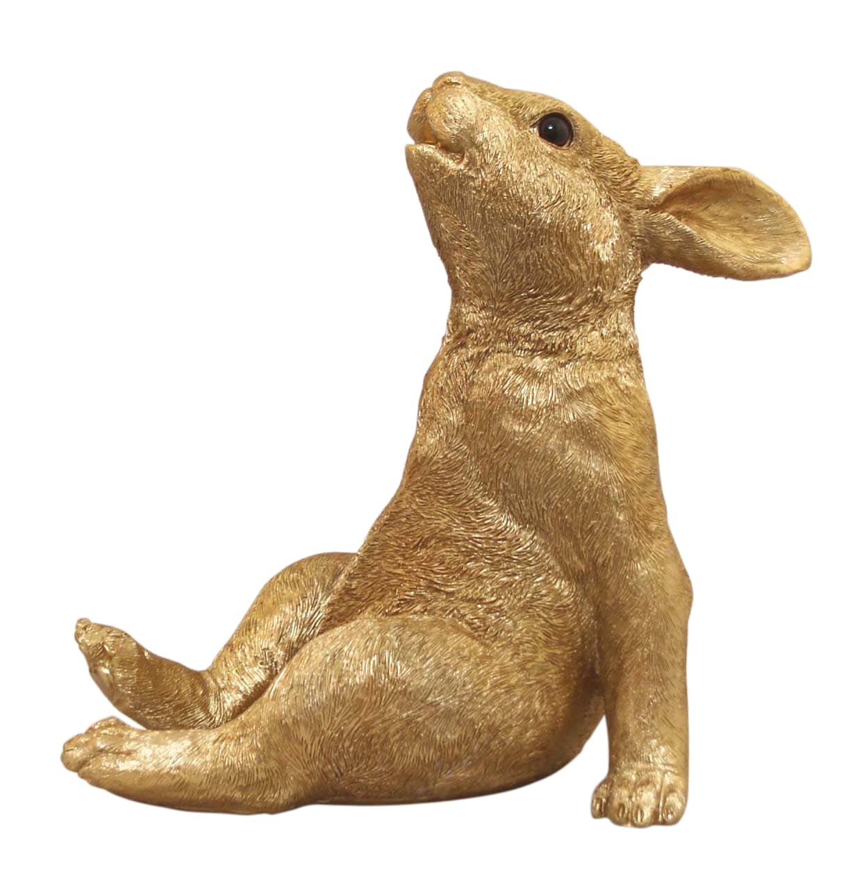 Image of AM Design Dekofigur "Hase "Sternengucker"" Osterdeko in grau, gold- oder silberfarben