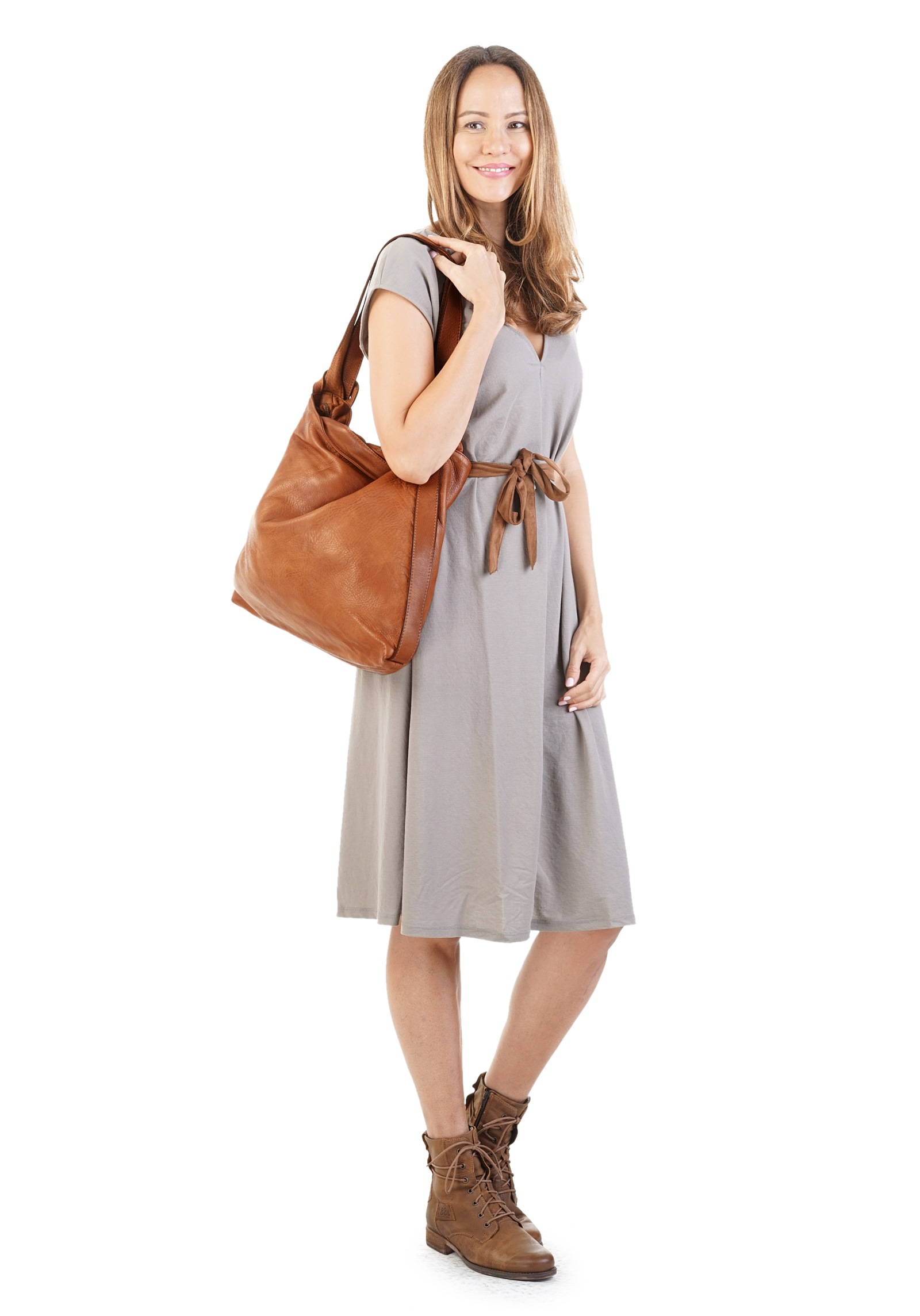 forty Shopper echt Leder, Made in Italy