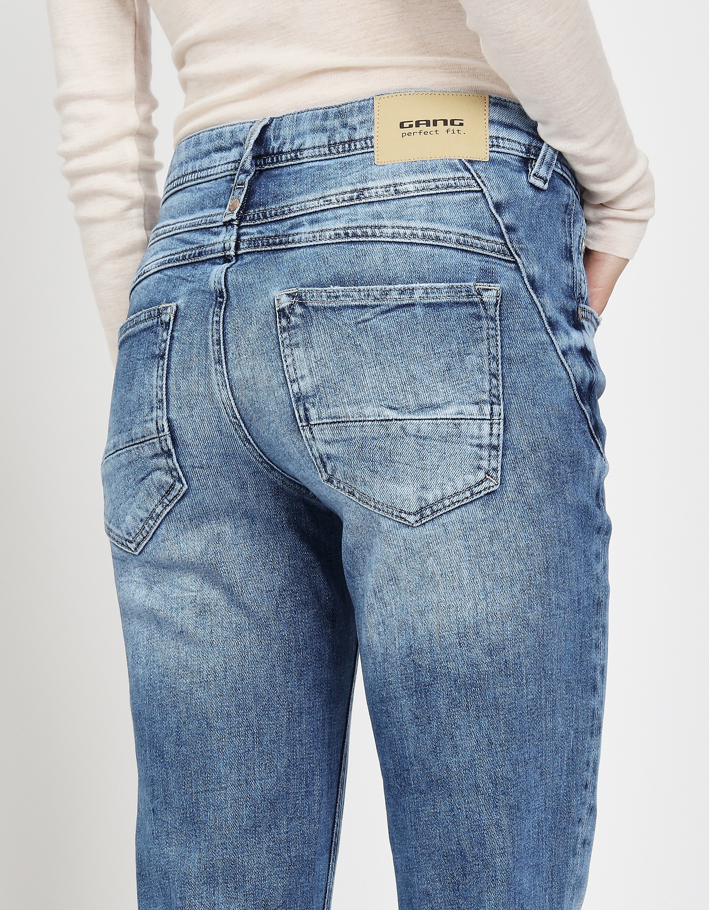 GANG 5-Pocket-Jeans »94ADELA«, im Relaxed Fit