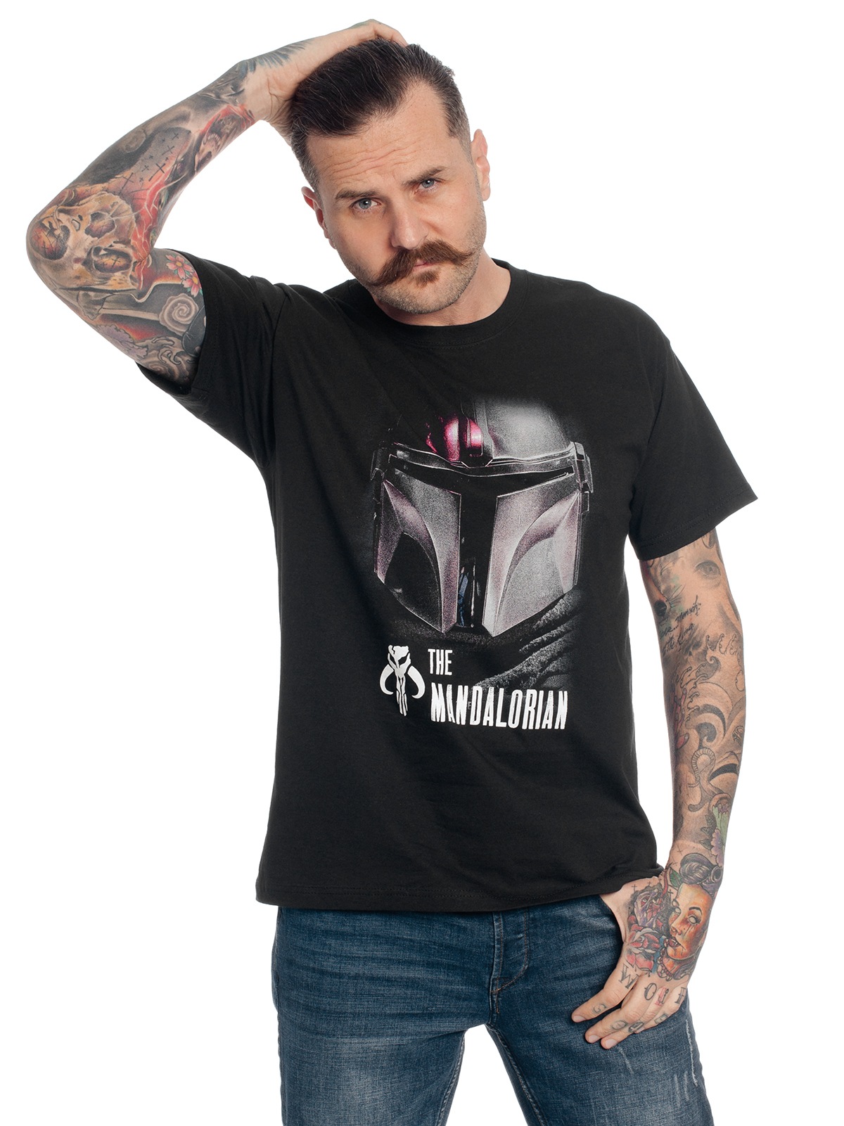 T-Shirt »The Mandalorian The Mandalorian Dark Warrior«