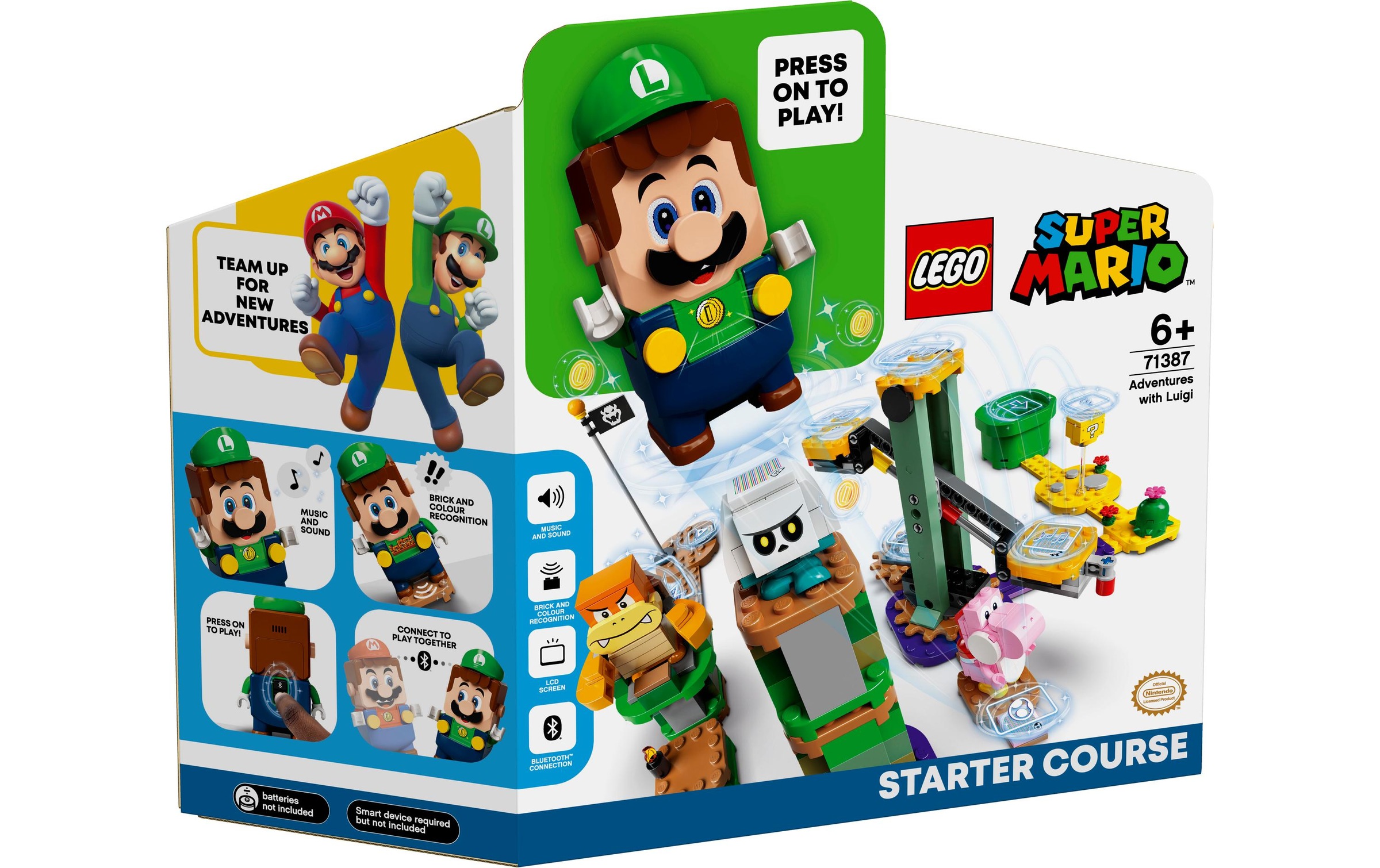 Image of LEGO® Konstruktionsspielsteine »Mario Abenteuer« bei Ackermann Versand Schweiz