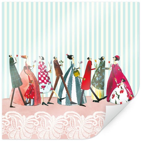 Image of Wall-Art Poster »Leffler Shabby Chic Vintage Familie«, Personen, (1 St.), Poster, Wandbild, Bild, Wandposter bei Ackermann Versand Schweiz