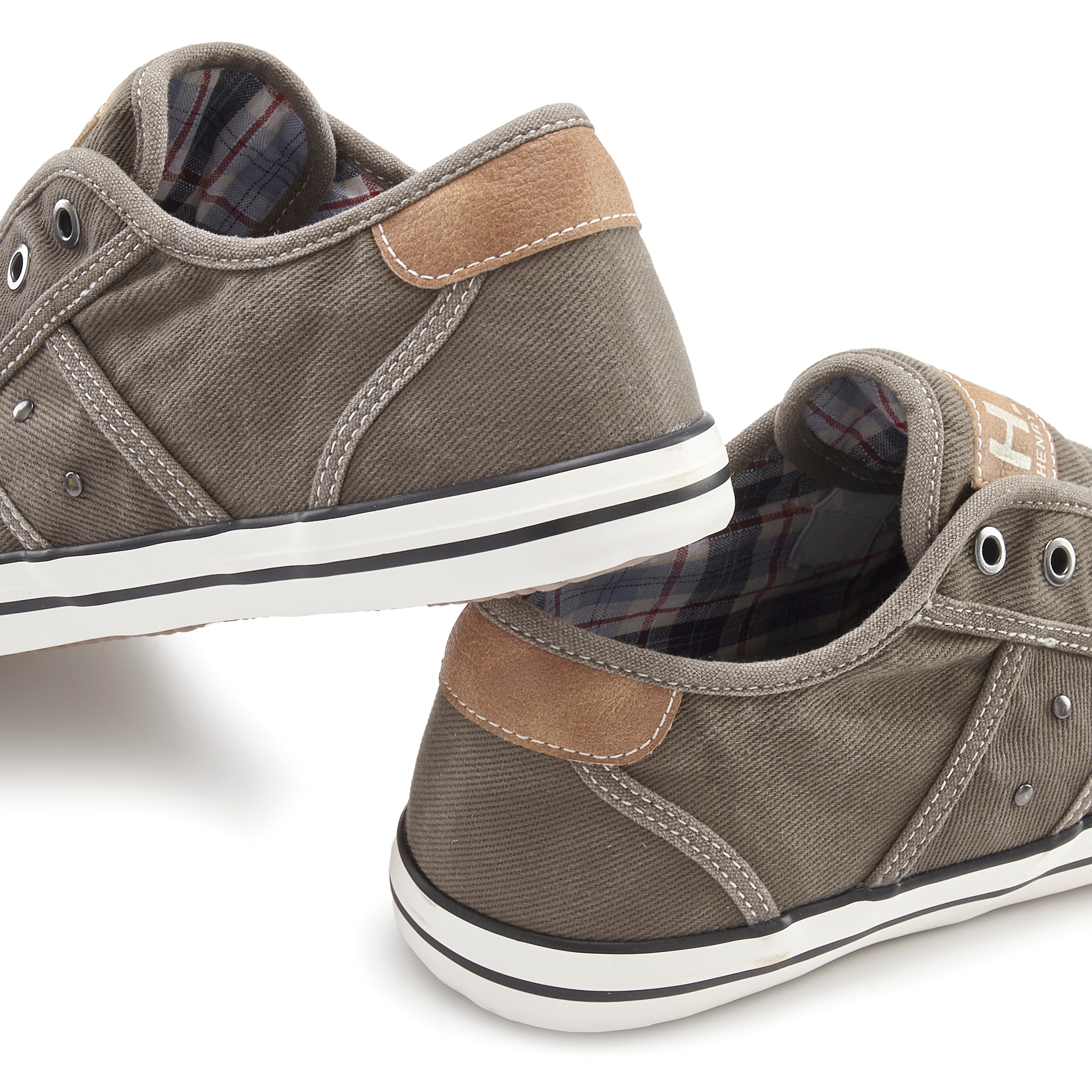 H.I.S Sneakers »Textilschuh, Stoffschuh, Turnschuh, Halbschuh, Freizeitschuh, Slipper«  NEU Slip-On-Sneaker aus weichem Textilmaterial, Unisex
