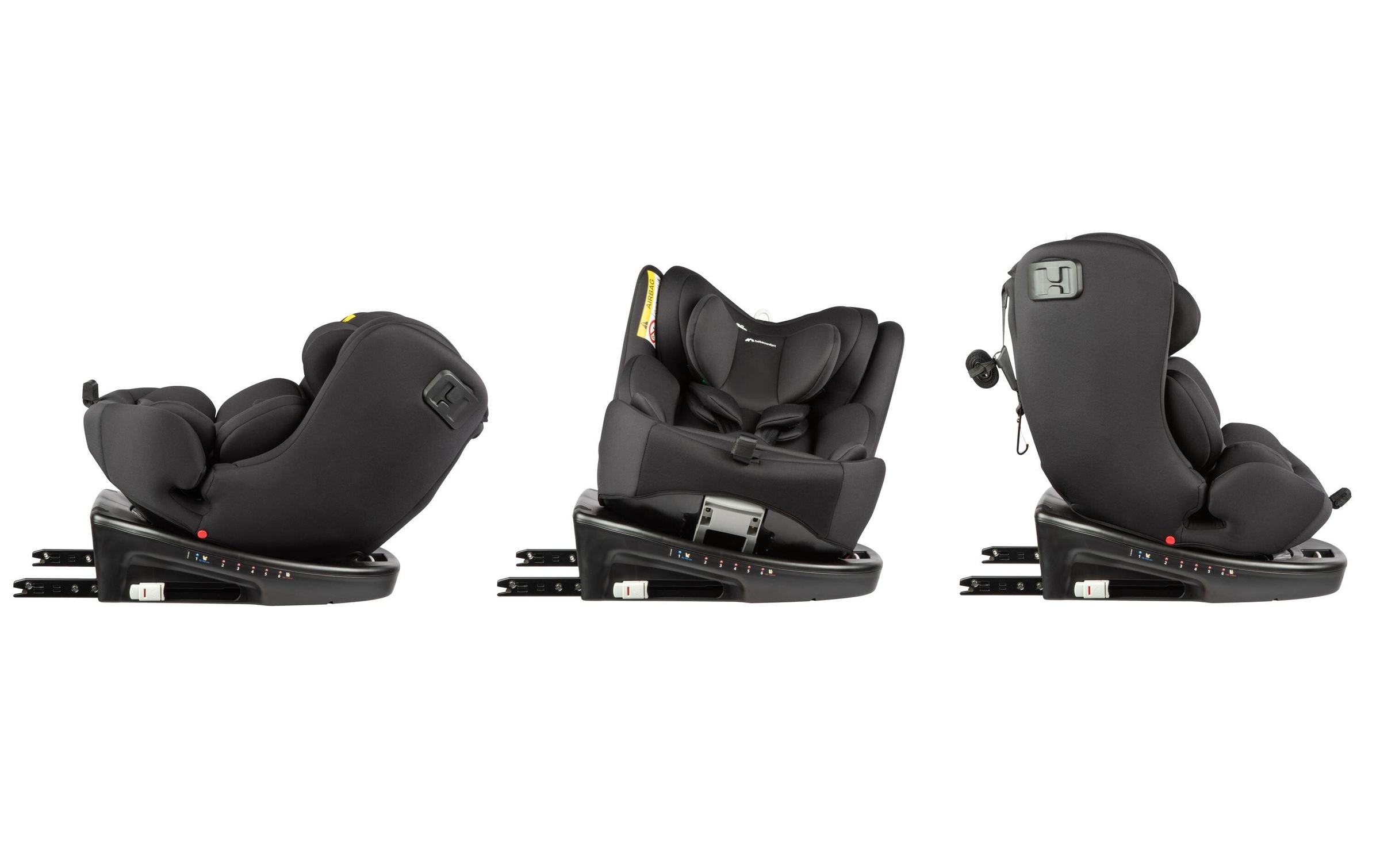 Autokindersitz »Bebeconfort EvolveFix i-Size Black Mist«