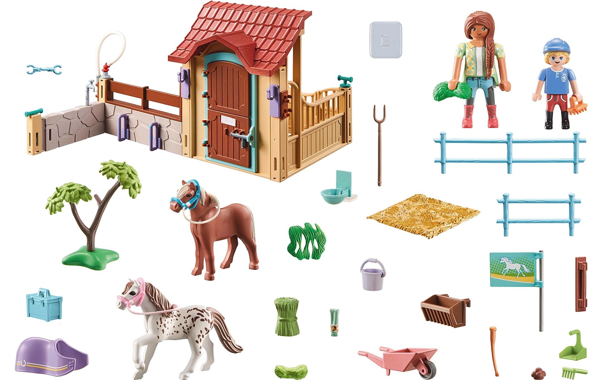 Playmobil® Spielbausteine »Horses of Waterfall Reitstall 71494«, (100 St.)
