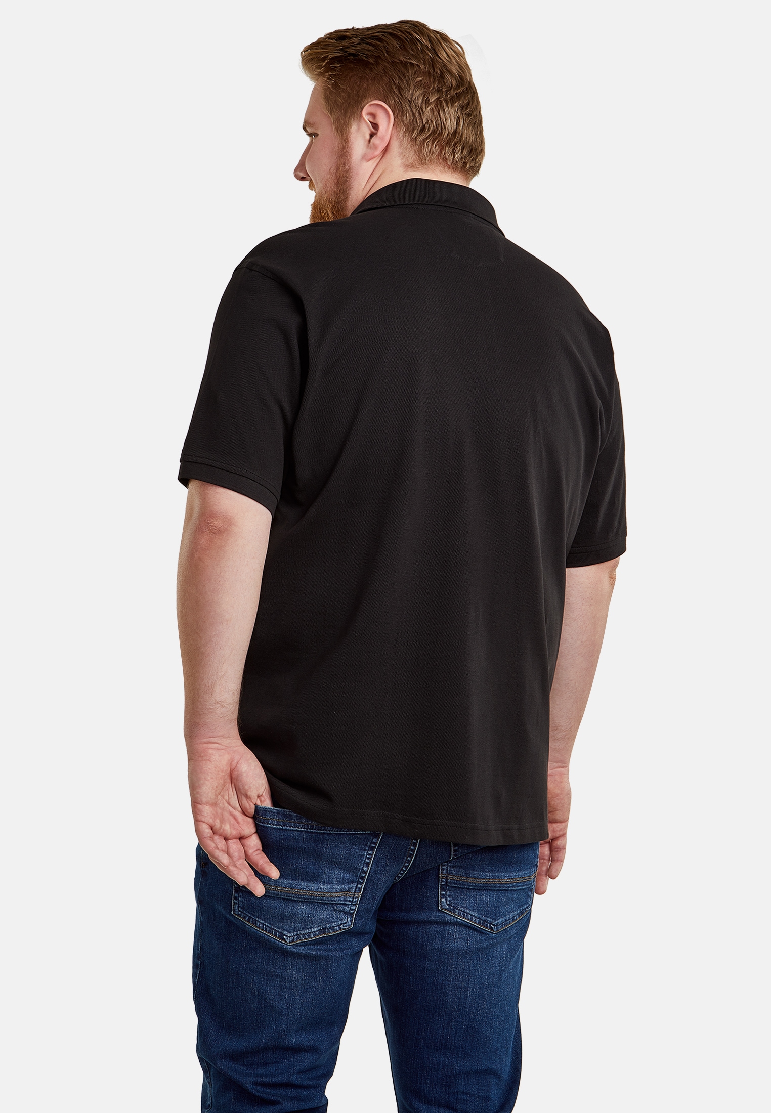 LERROS Poloshirt »Klassisches Herren Poloshirt in grossen Grössen aus Baumwoll-Piqué«