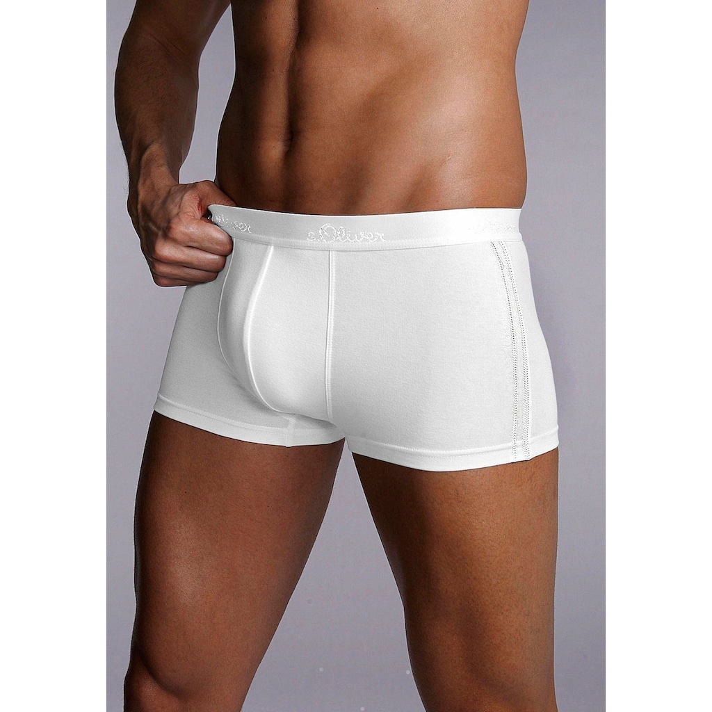 s.Oliver Boxershorts, (Packung, 2 St.)